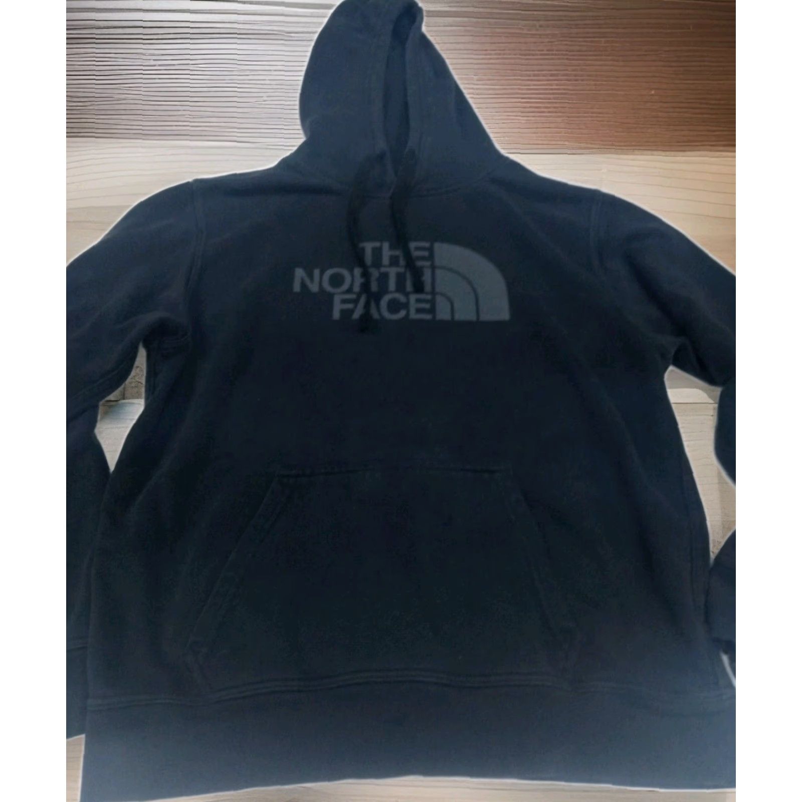 The North Face The North Face Hoodie Pullover Medium Black Graphic Print Logo Pocket Size US M / EU 48-50 / 2 - 2 Thumbnail