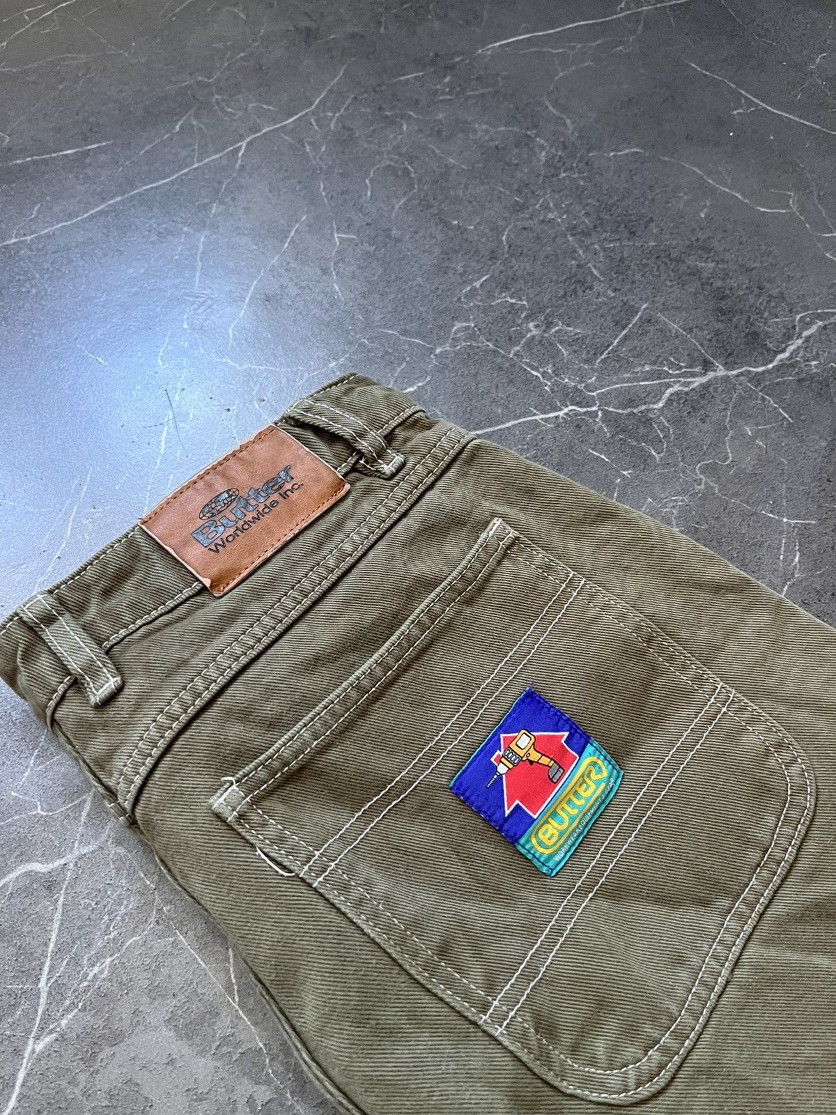 Butter Goods Butter goods double knee pants very baggy style mens Size US 30 / EU 46 - 12 Thumbnail