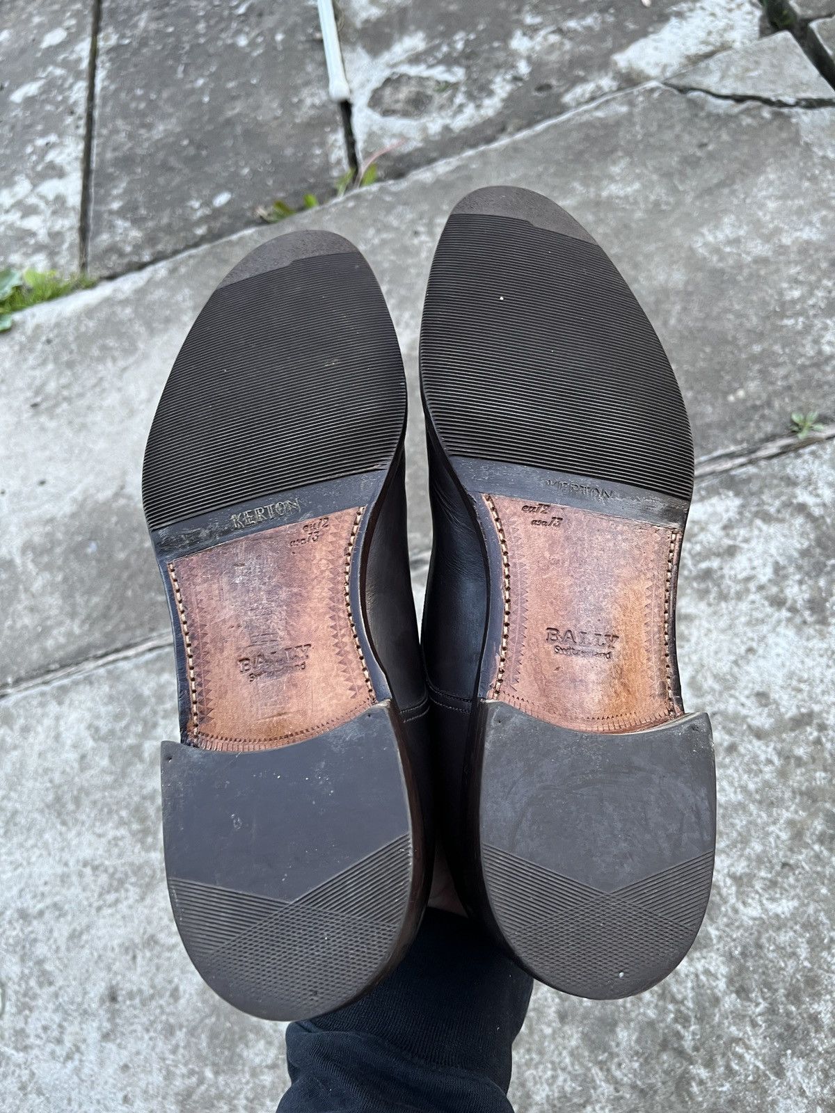 Bally Bally Leather Shoes Size US 13 / EU 46 - 7 Thumbnail