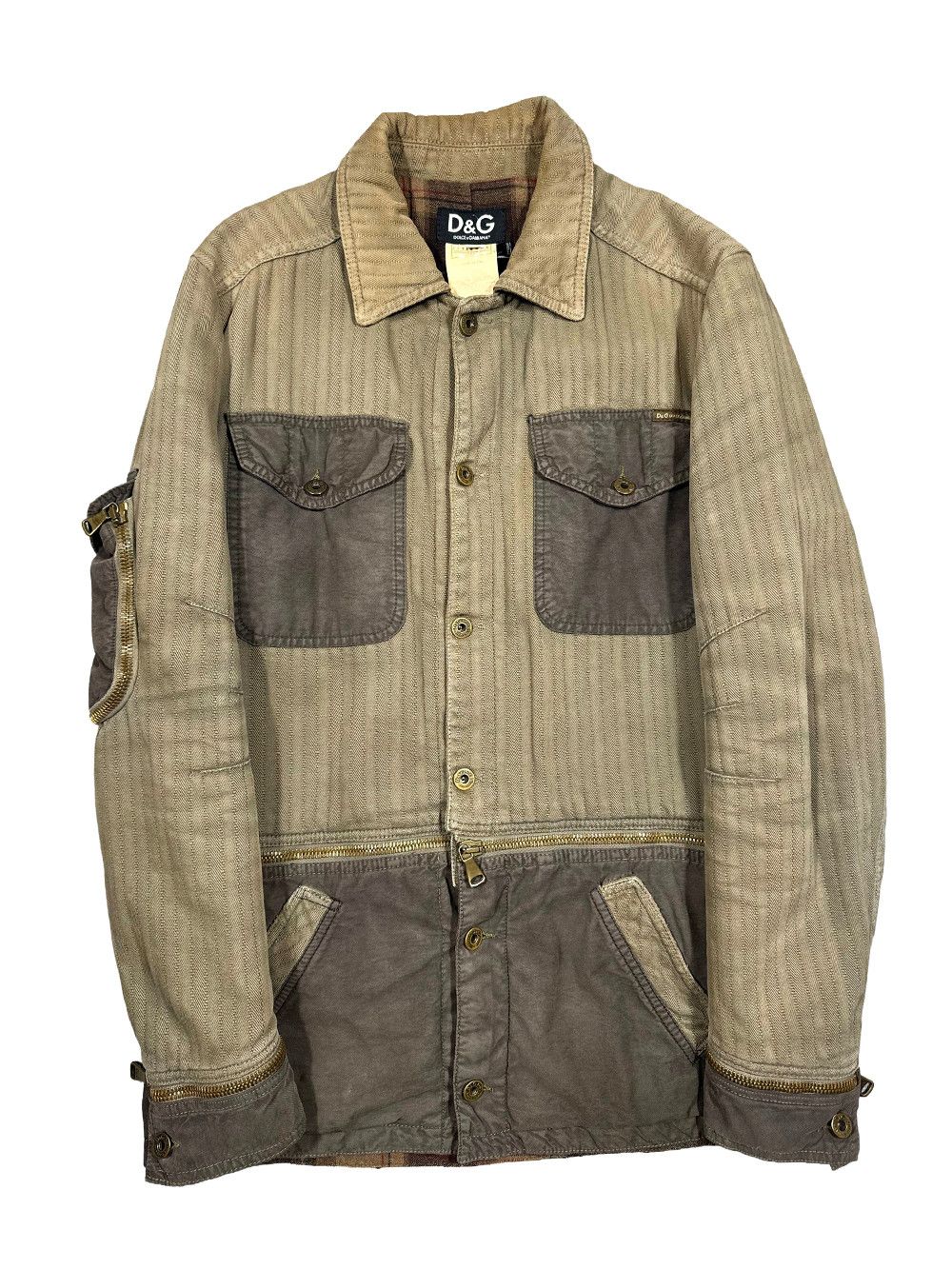 Dolce & Gabbana Dolce & Gabbana 2003 Convertible Jacket Size US M / EU 48-50 / 2 - 1 Thumbnail