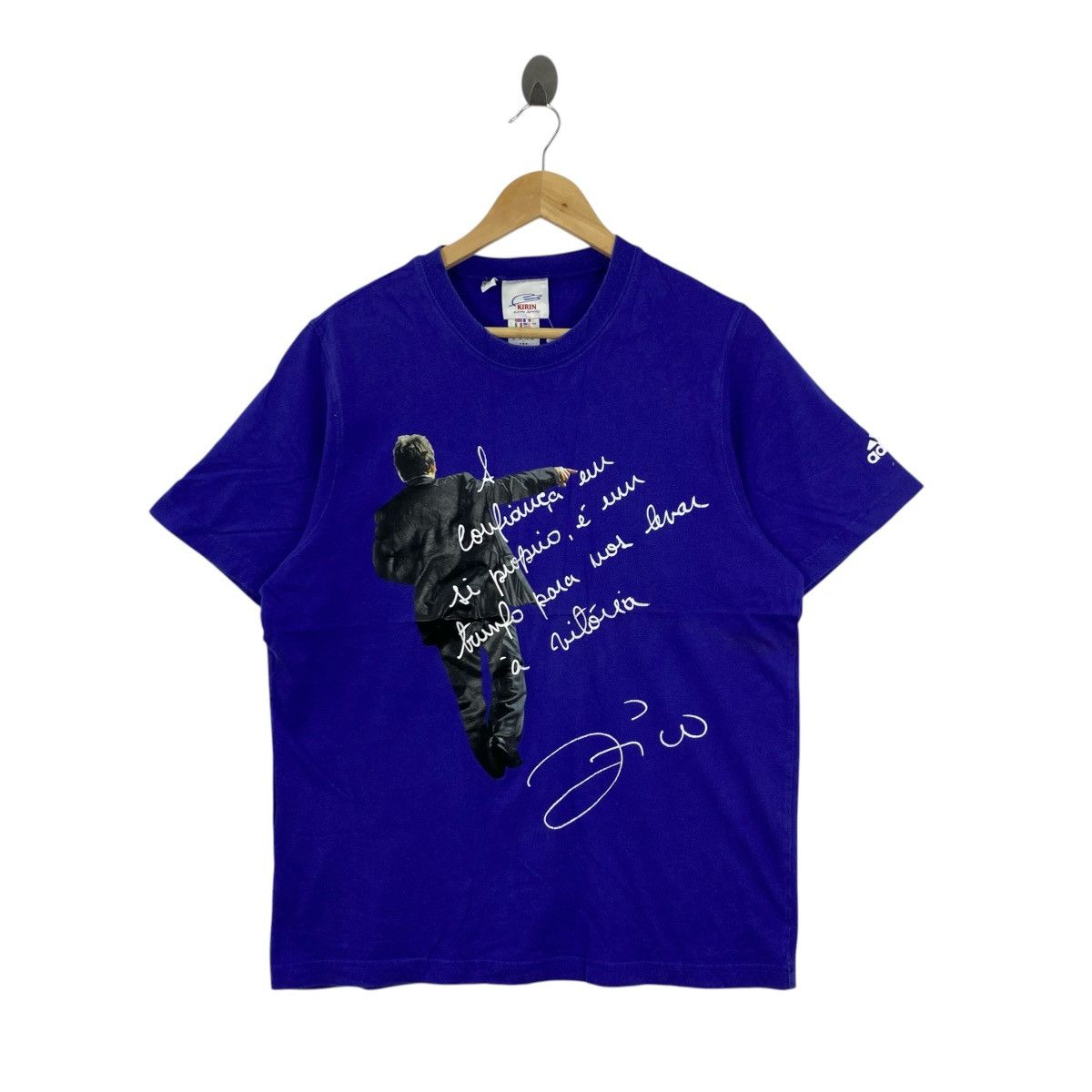 Adidas Vintage 2006 Adidas Japan Samurai Blue Zico Shirt L Soccer Size US L / EU 52-54 / 3 - 1 Thumbnail