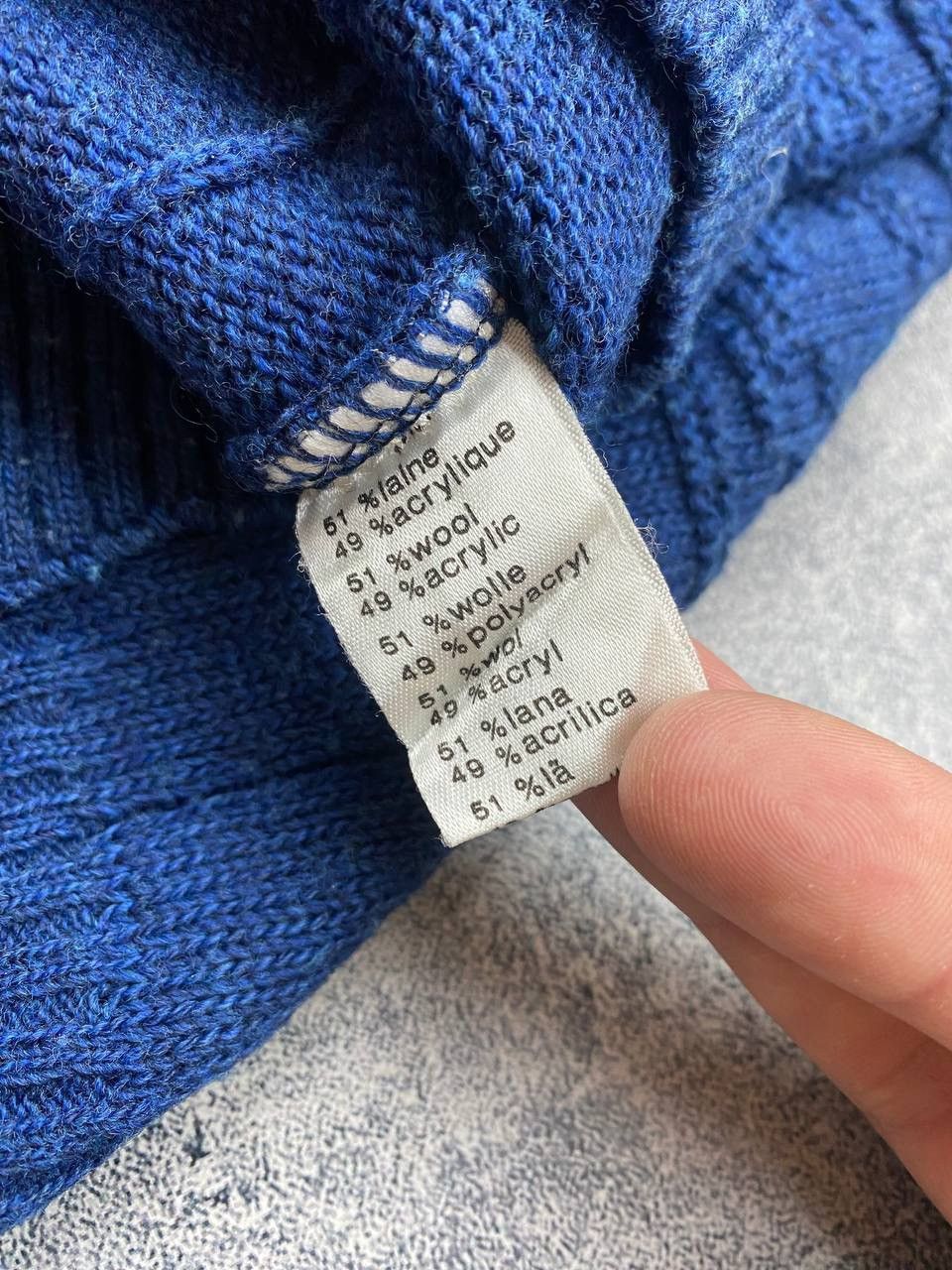 Lacoste × Vintage Vintage Lacoste Wool Sweater Size US XL / EU 56 / 4 - 8 Thumbnail