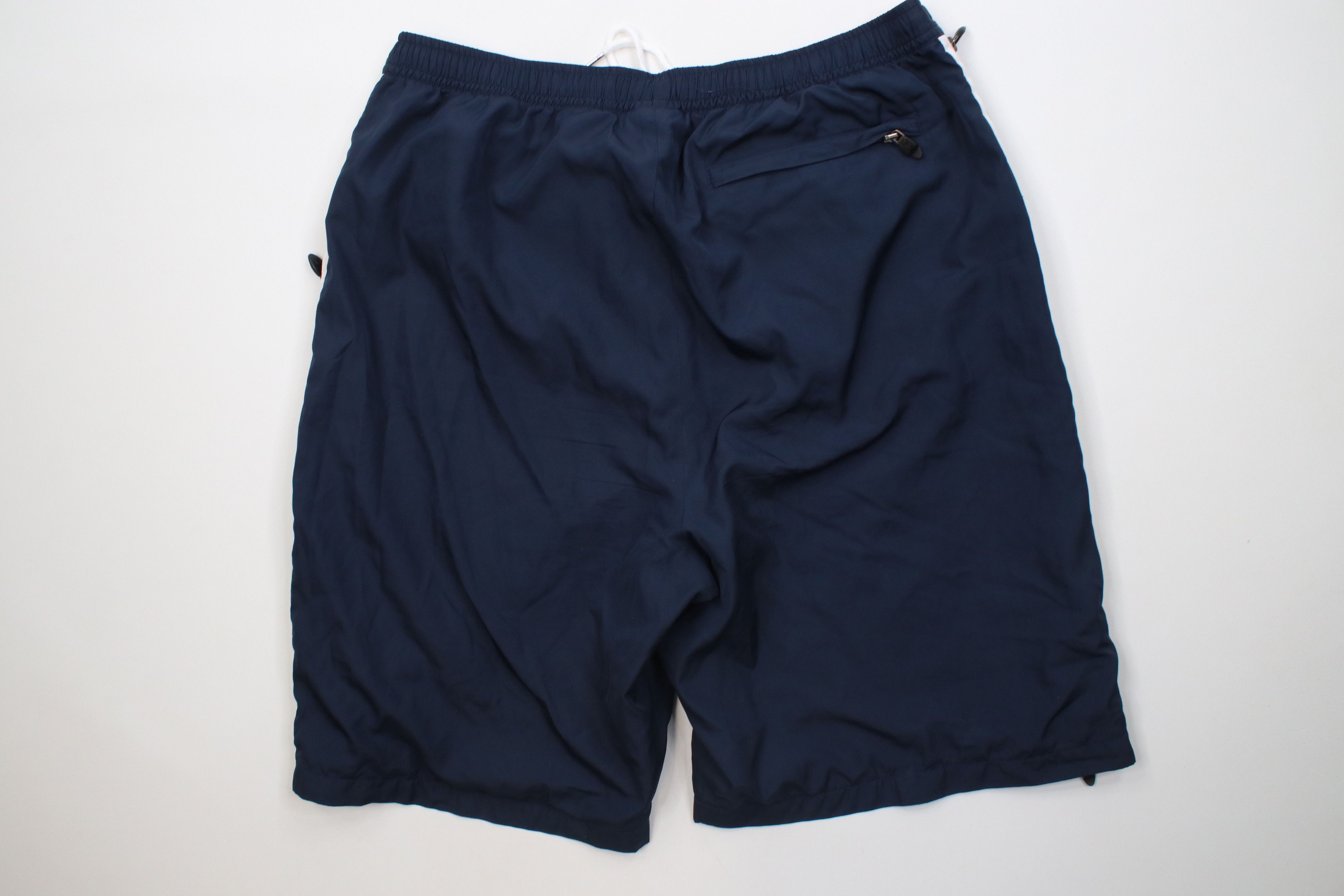 Champion Vintage 90s Champion Lined Windbreaker Shorts Navy Blue Size US 36 / EU 52 - 10 Thumbnail