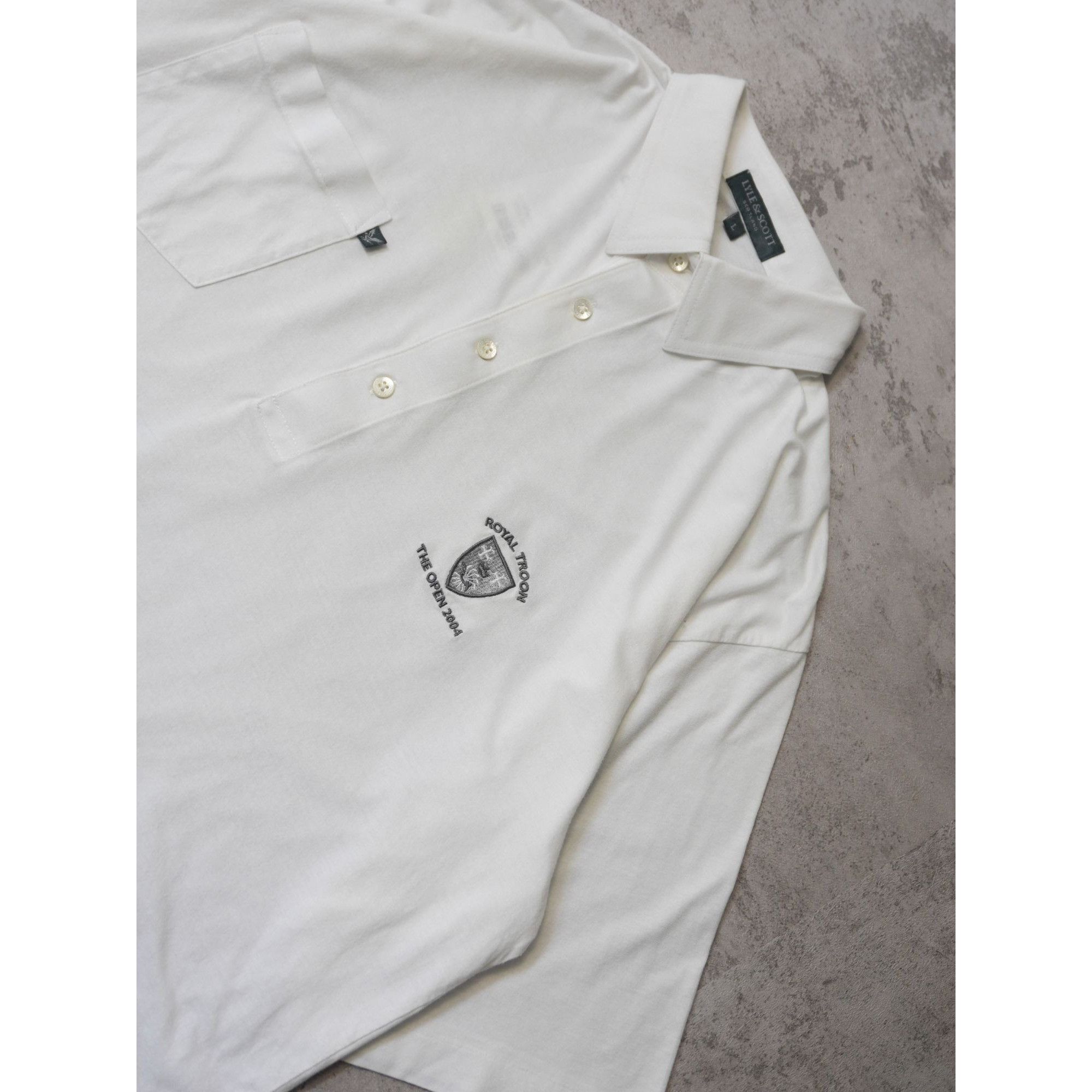 Other Vintage Royal Troon Open 2004 Golf Polo Size US L / EU 52-54 / 3 - 2 Thumbnail