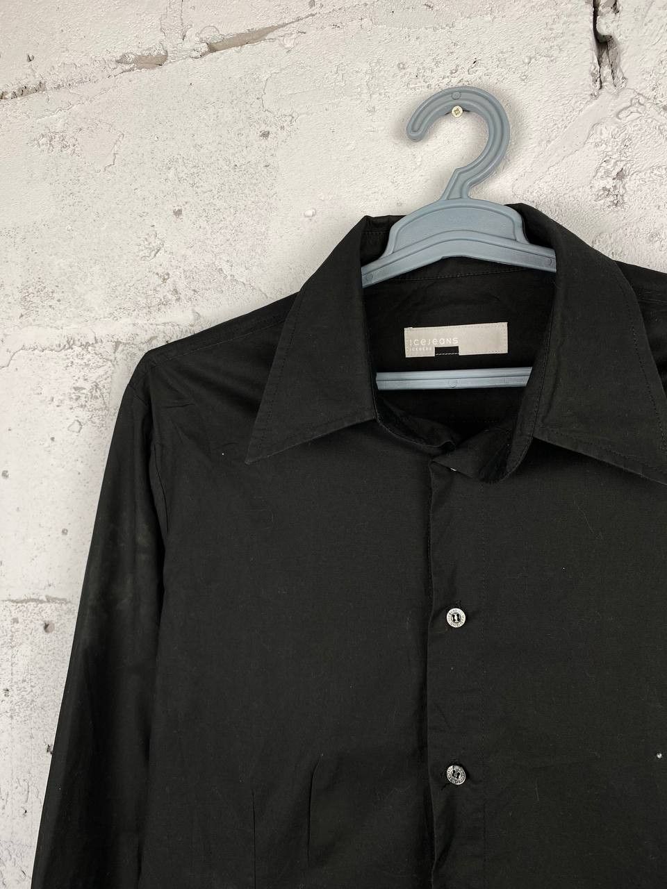 Designer × Iceberg Vintage Iceberg Printed Black shirt Size US M / EU 48-50 / 2 - 4 Thumbnail