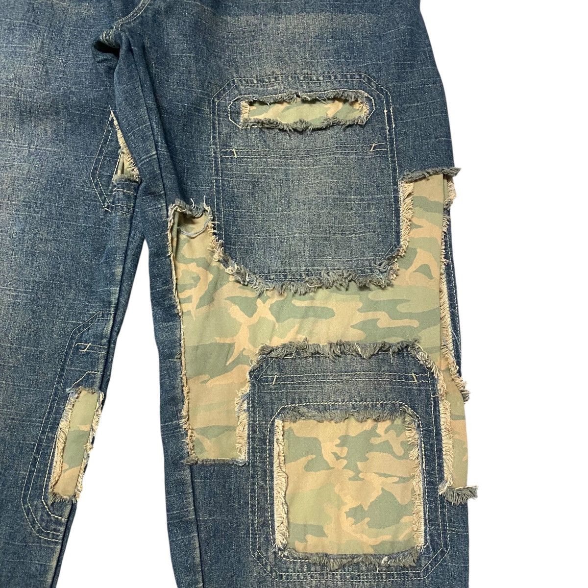 Dr. Denim Vintage Dr. Denim Baggy Patchwork Jeans Size US 34 / EU 50 - 7 Thumbnail