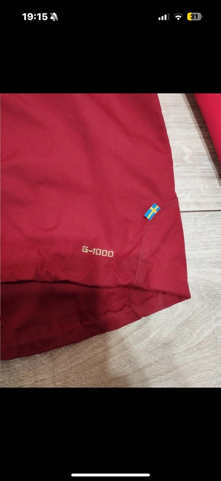 Fjallraven Fjallraven Keb G1000 Jacket Trekking size XL red Size XL / US 12-14 / IT 48-50 - 2 Thumbnail
