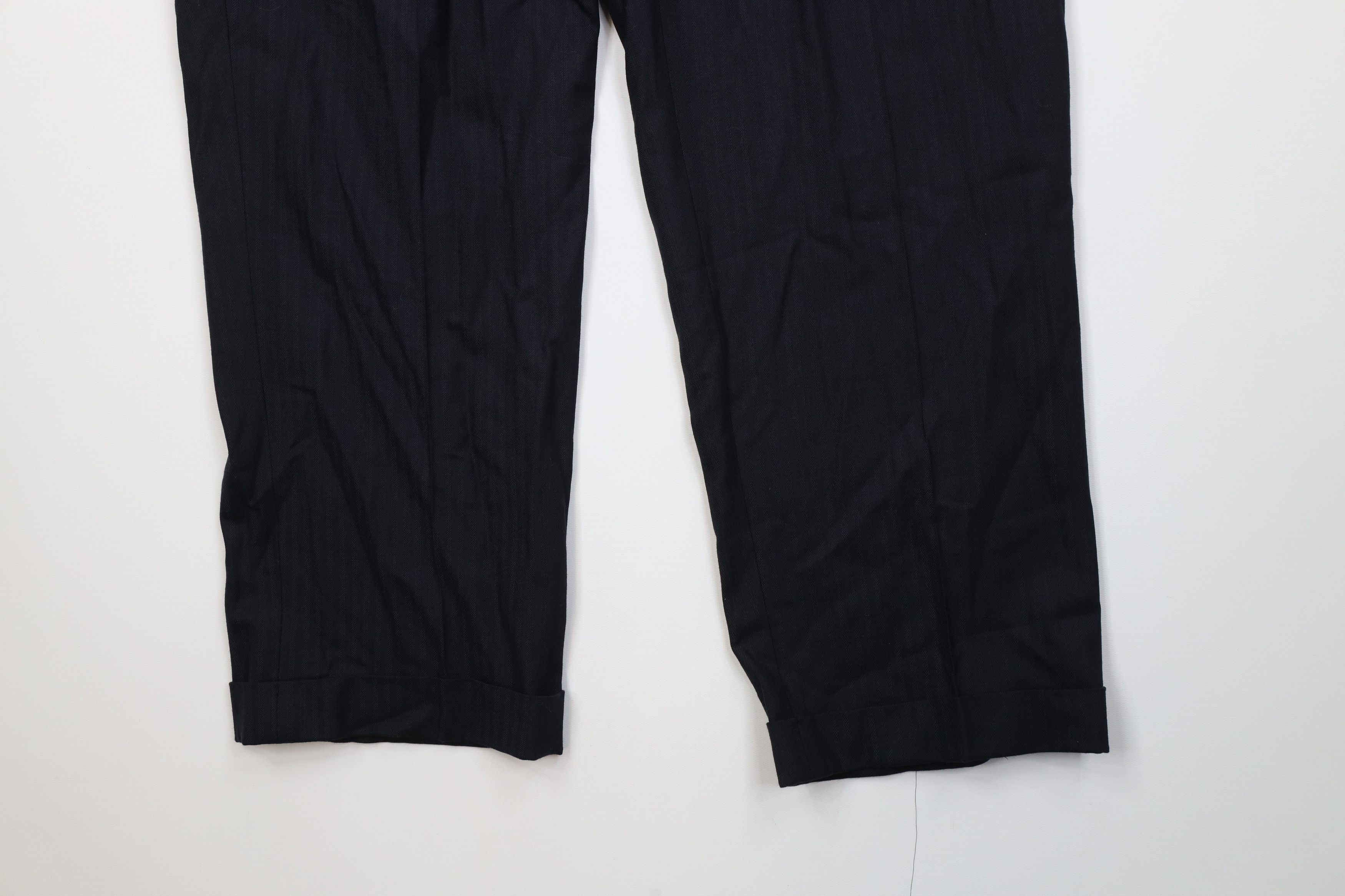 Brooks Brothers Vintage Y2K Brooks Brothers Knit Wide Leg Chino Pants Size US 35 - 4 Thumbnail