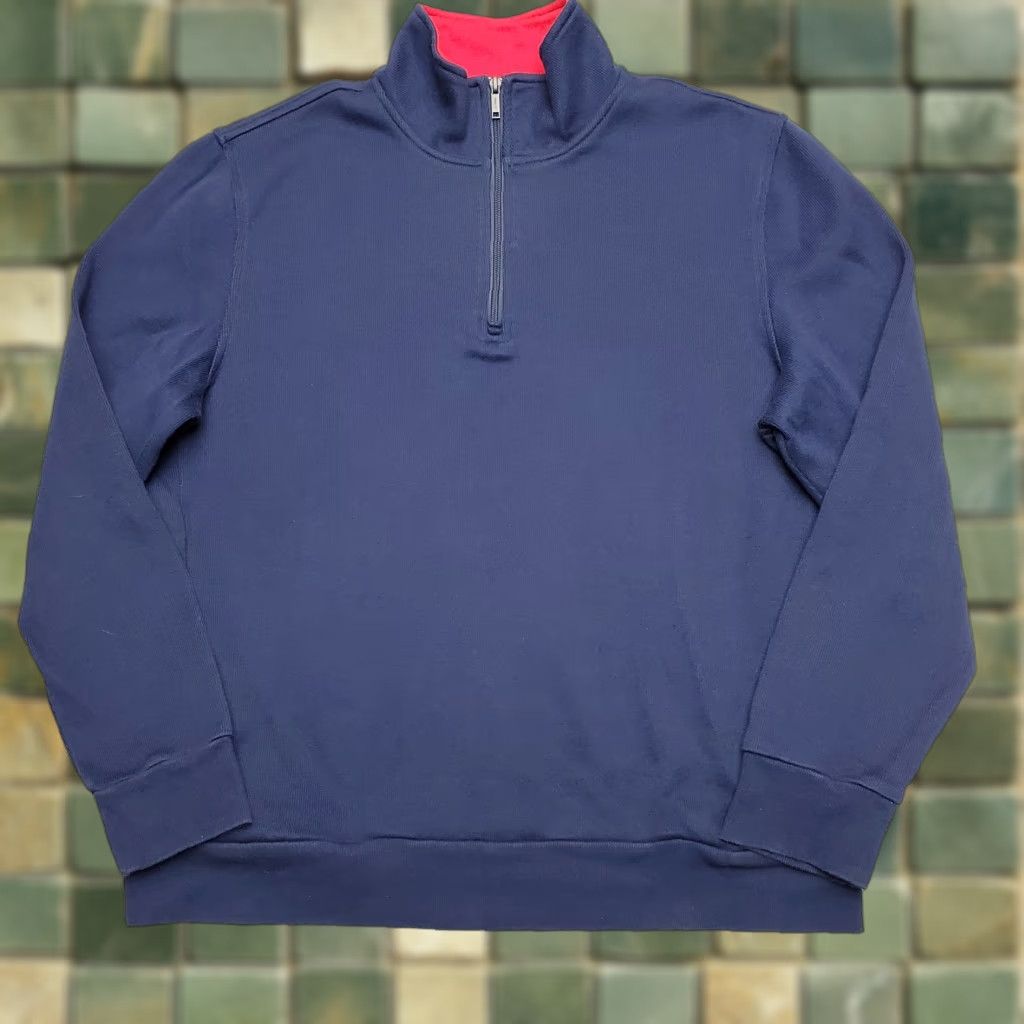 Vintage Le Tigre Sweater Mens L Blue 1/4 Zip Long Sleeve Golf Pullover Ribbed Mock Neck Casual"} Size US L / EU 52-54 / 3 - 1 Thumbnail