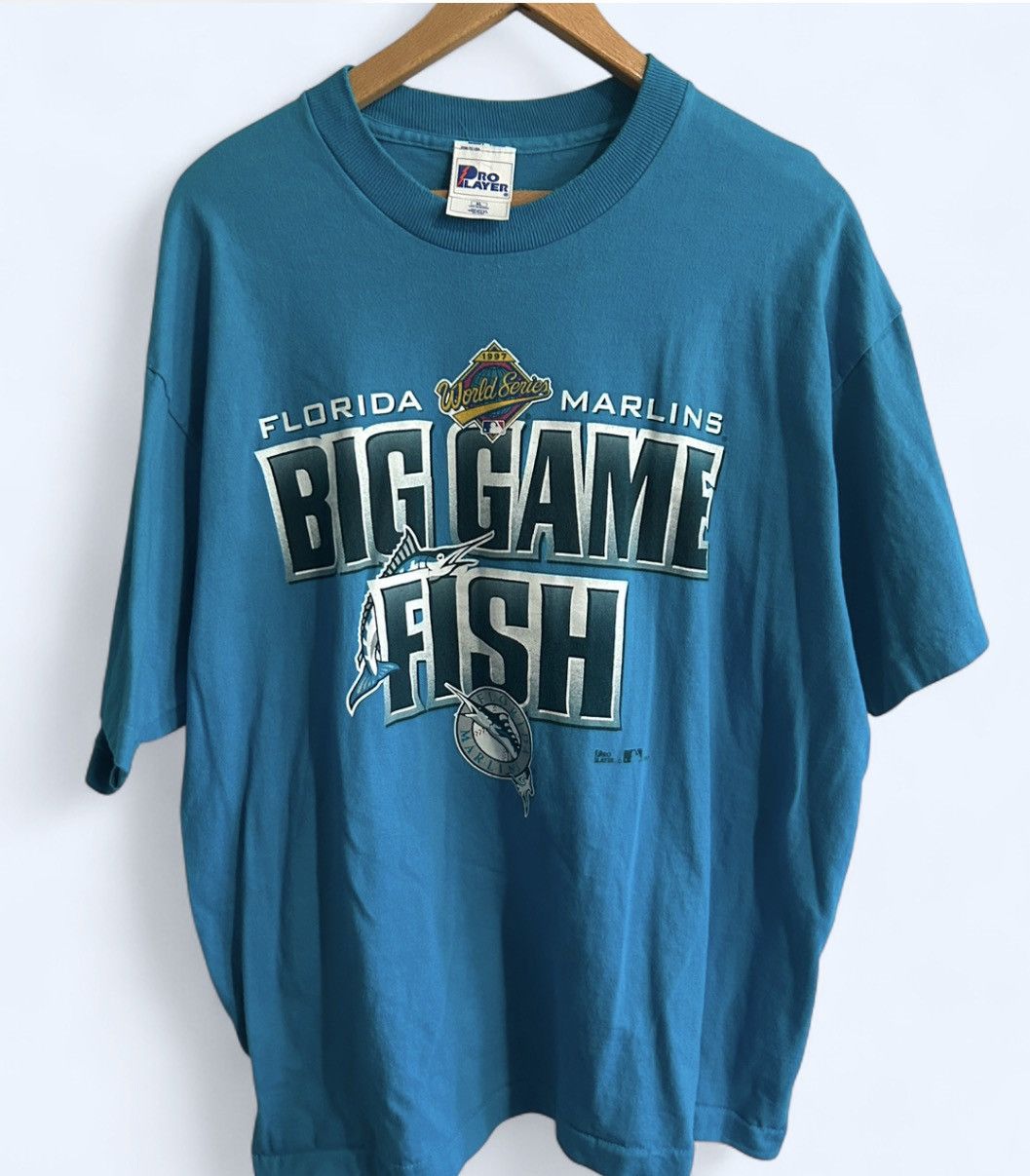 Pro Player 1997 Florida Marlins Big Game Fish World Series Shirt XL Size US XL / EU 56 / 4 - 1 Thumbnail