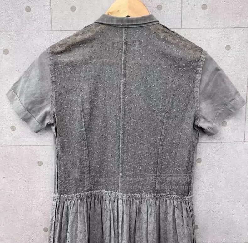 Comme des Garcons Comme Des Garcons Furry Material Patchwork Dress Size M / US 6-8 / IT 42-44 - 7 Thumbnail