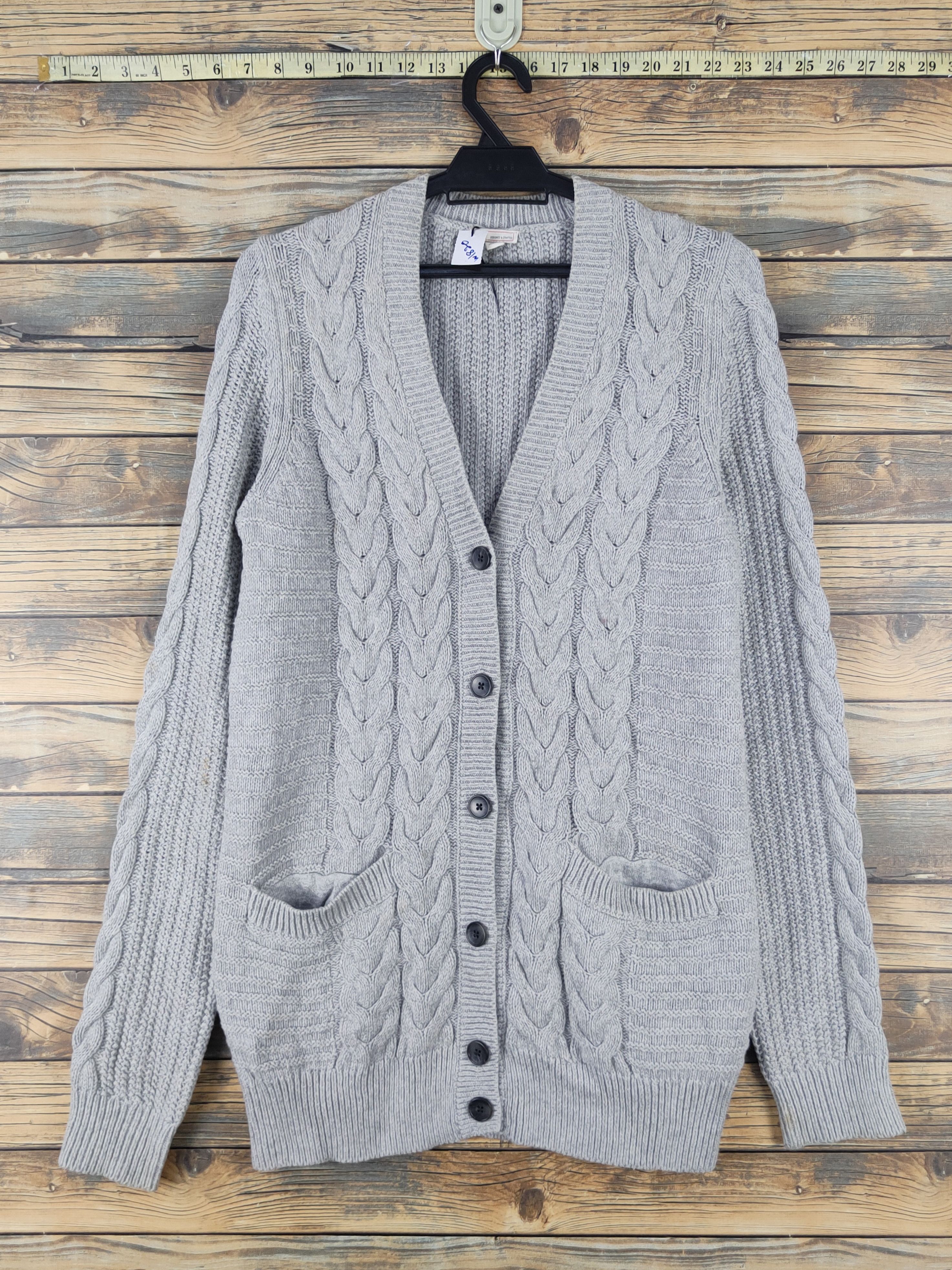 Aran Isles Knitwear Gap Gray Knitwear Cardigan #W1820 Size US S / EU 44-46 / 1 - 1 Thumbnail