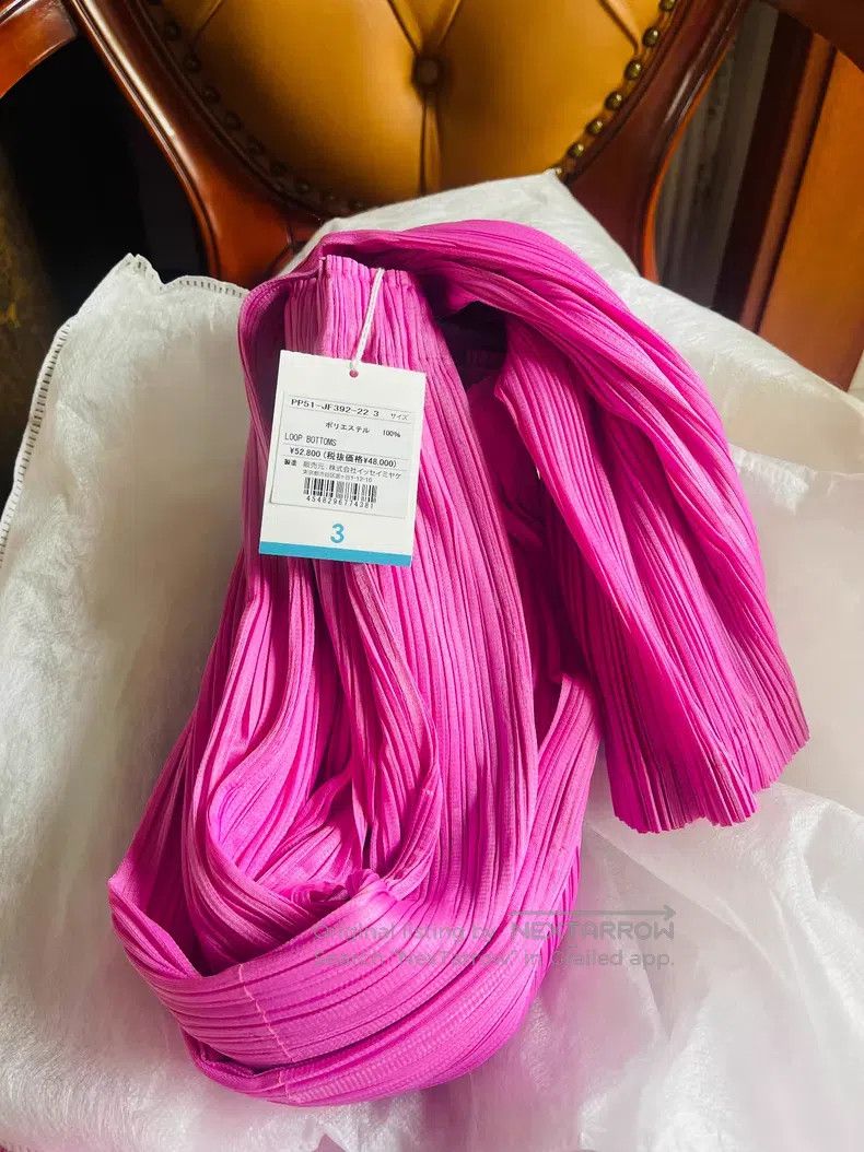 Issey Miyake Issey Miyake size:3 Pink Pants Size 22" - 5 Thumbnail