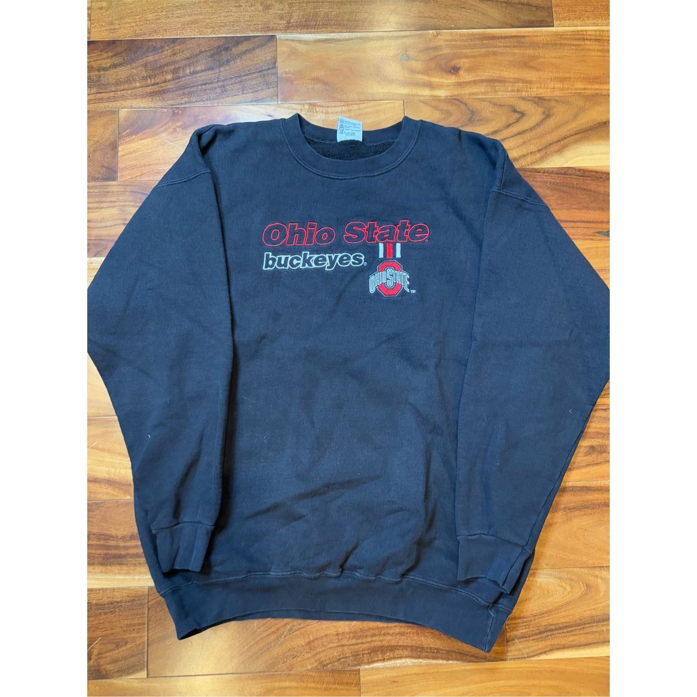 Vintage Size XL - vintage 1990s embroidered Ohio state university sw Size US XL / EU 56 / 4 - 1 Thumbnail