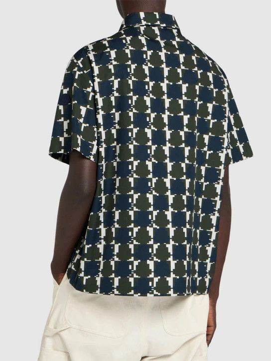 Moncler o1lsvrm0425 Printed Cotton Poplin Shirt in Multicolor Size US S / EU 44-46 / 1 - 4 Thumbnail
