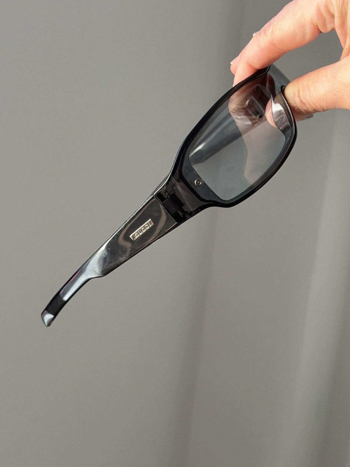 Gucci × Tom Ford × Vintage Gucci Sunglasses GG Mask Logo Shield GG Sport Vintage Size ONE SIZE - 4 Thumbnail