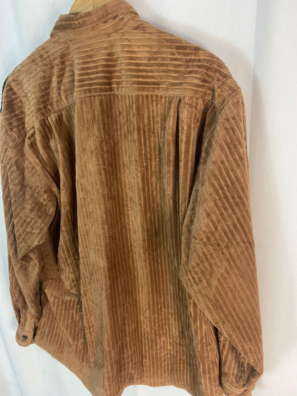 Japanese Brand Agate cosmopolitan button up cudroy/wool shirt Size US L / EU 52-54 / 3 - 10 Thumbnail