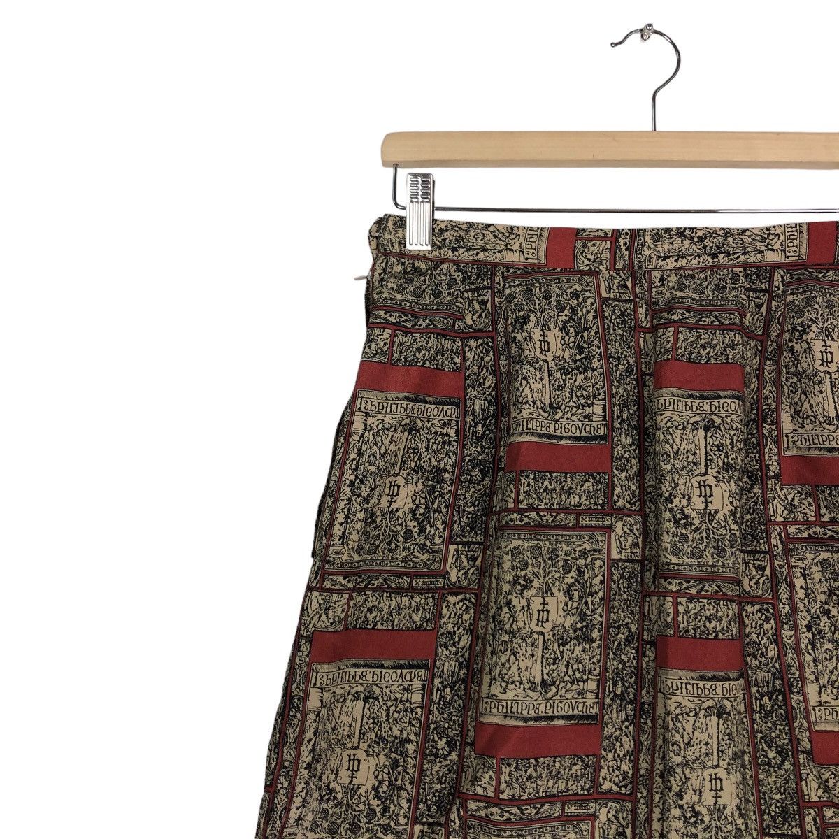 Japanese Brand 🔥Vintage Skirt Over Print Rare Inspire Jean Paul Gaultier Size 28" / US 6 / IT 42 - 6 Thumbnail