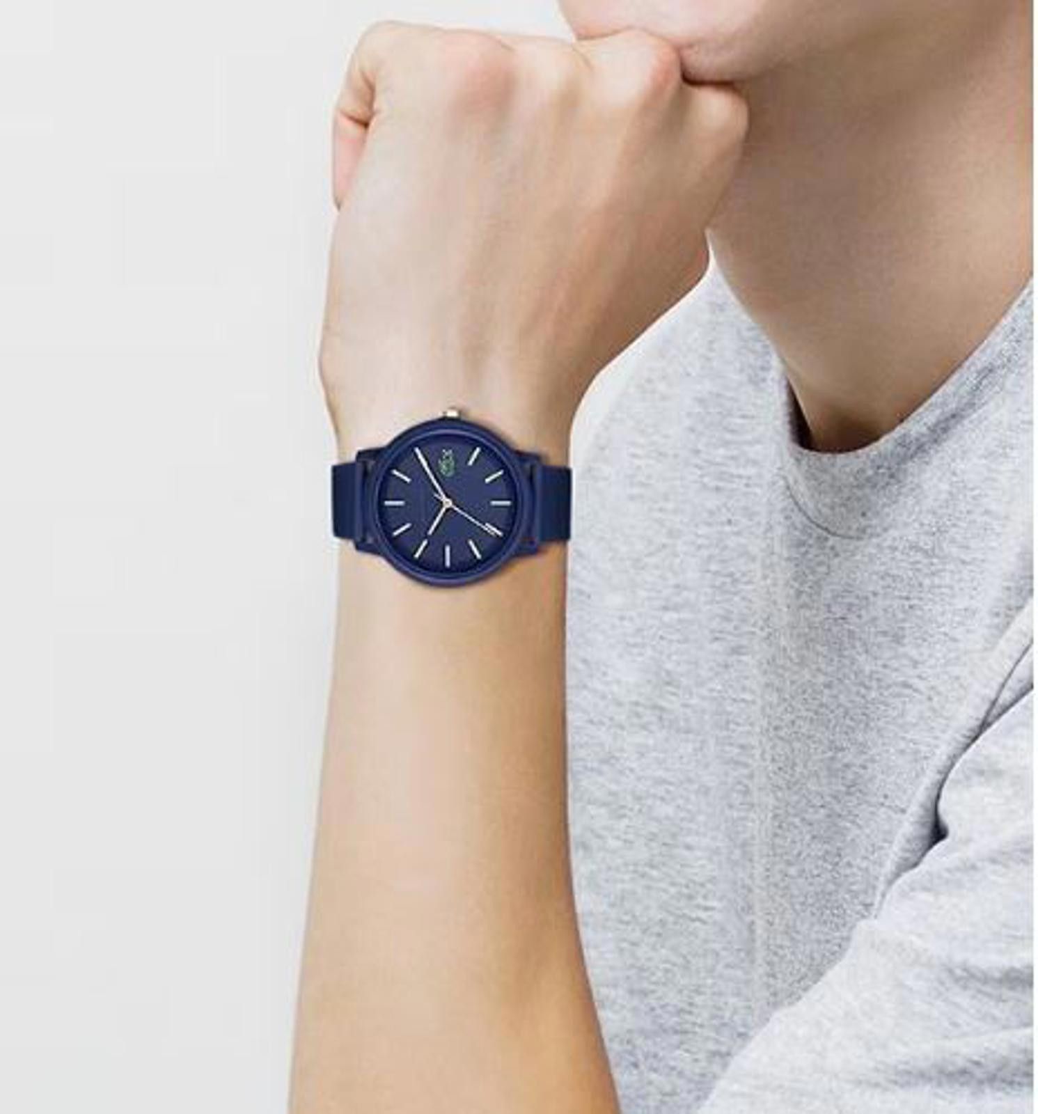 Lacoste NEW Lacoste Watch Men's Quartz Blue Dial Rose Gold Accents Size ONE SIZE - 3 Thumbnail
