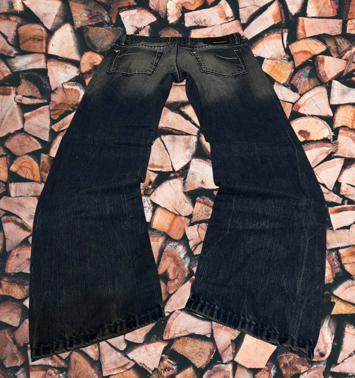 Japanese Brand × Vintage IfSixWasNine japanese Y2K Kapital style baggy jeans Size US 31 - 1 Thumbnail