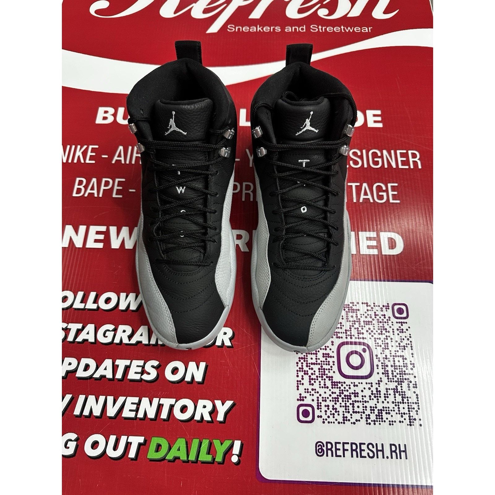 Jordan Brand Air Jordan 12 Retro Barons Size 10 CT8013-010 Size US 10 / EU 43 - 4 Thumbnail