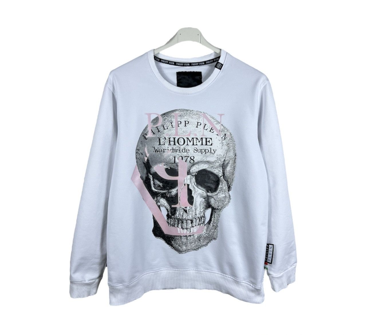 Philipp Plein Philipp Plein skull rhinestones crewneck luxury sweatshirt Size US L / EU 52-54 / 3 - 1 Thumbnail