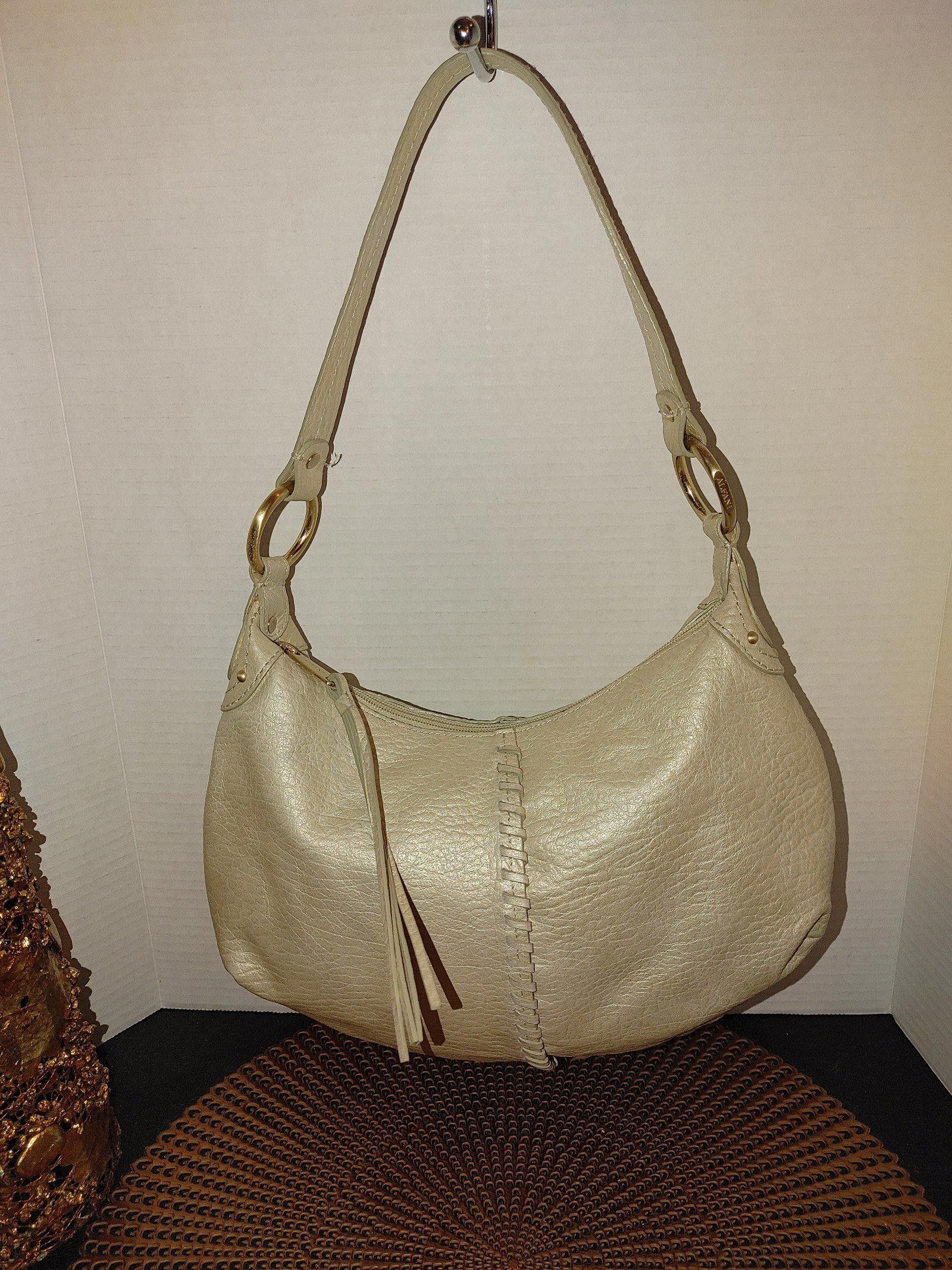 Alfani Alfani Pearlescent Leather Shoulder Bag Size ONE SIZE - 1 Thumbnail