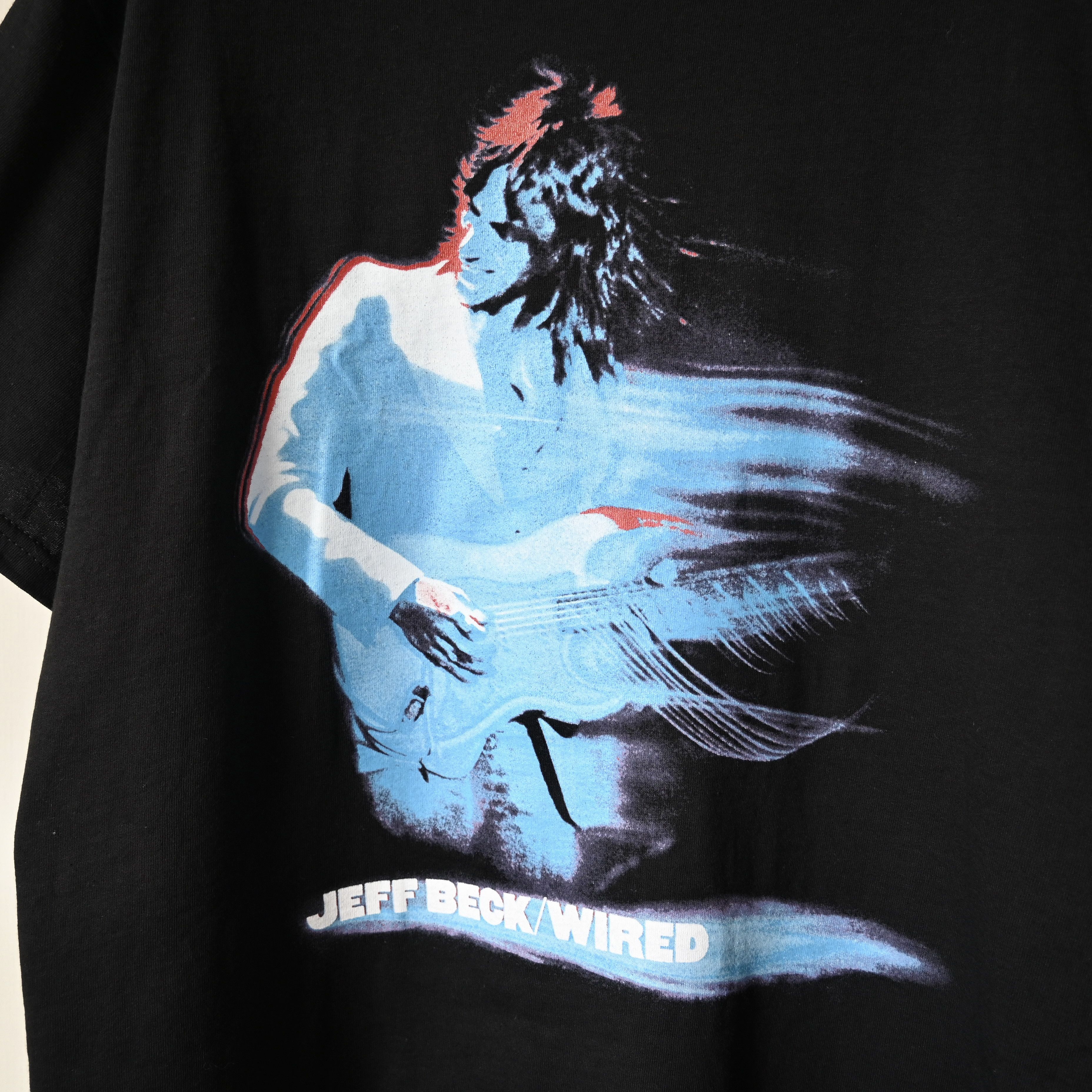 Vintage DEADSTOCK, 2000s JEFF BECK wired tour in Japan t-shirt Size US L / EU 52-54 / 3 - 6 Thumbnail