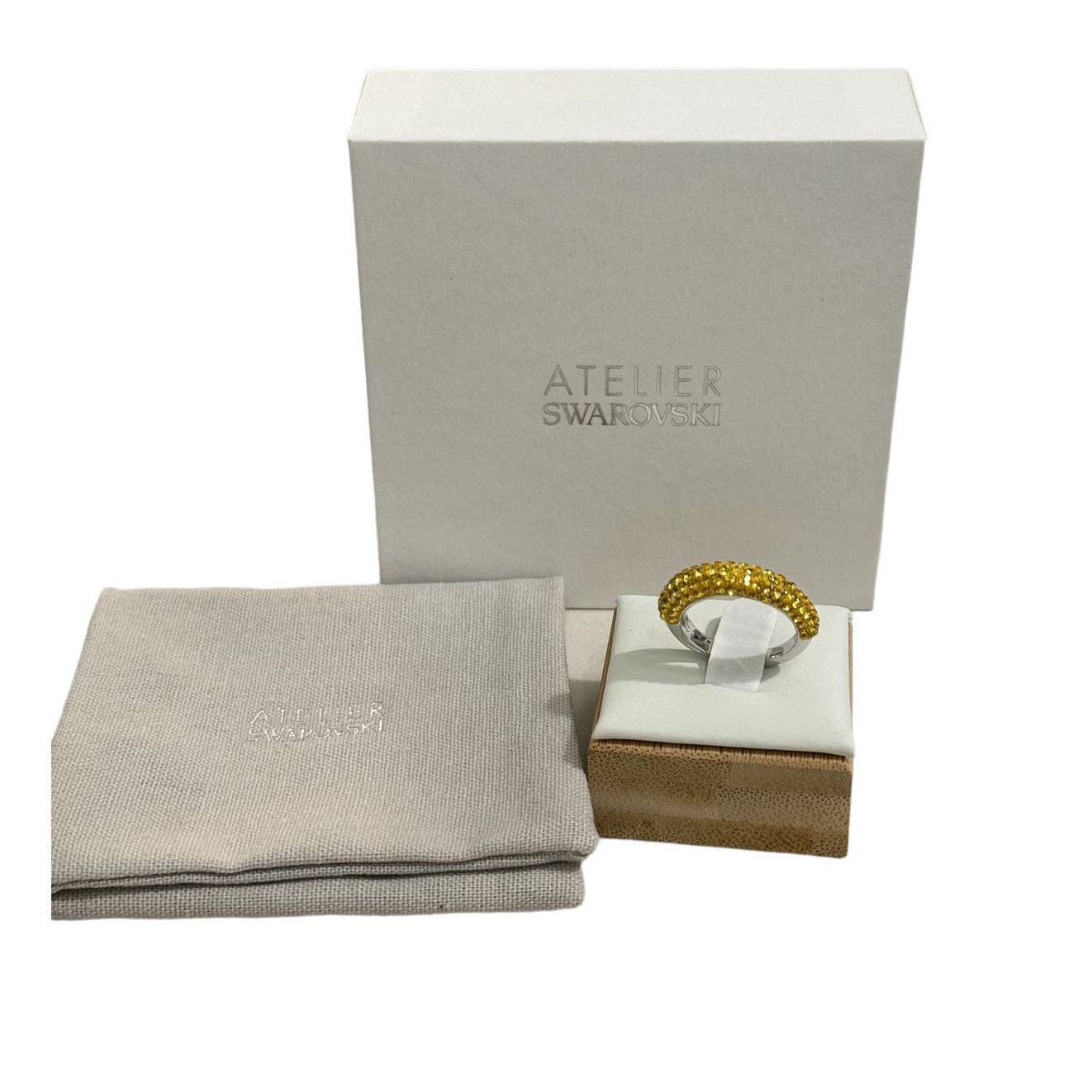 Swarovski Swarovski Atelier Tigris ring YellowRhodium plated size 7/55 Size ONE SIZE - 1 Thumbnail