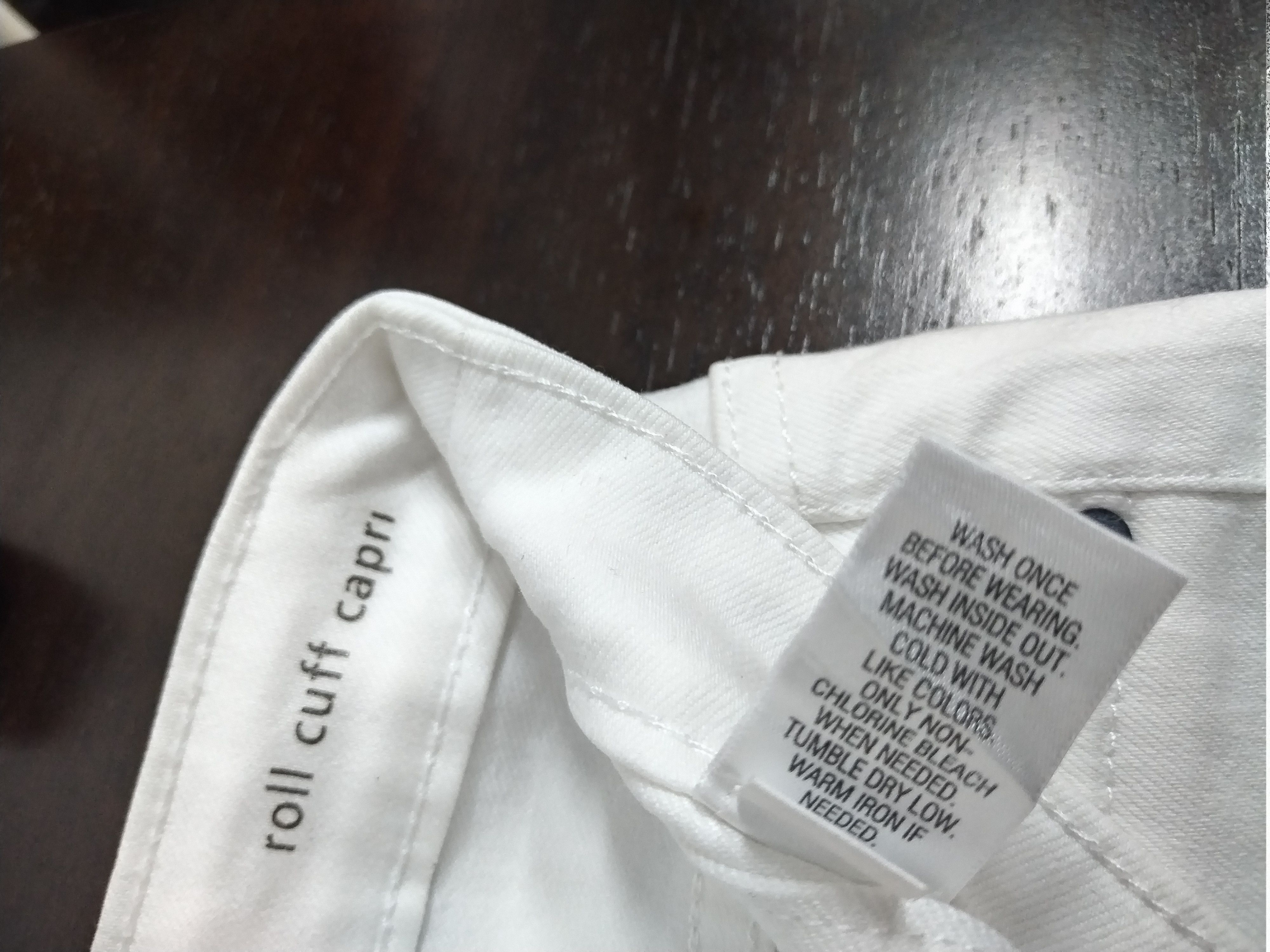 Designer × Vera Wang Simply vera roll cuff capri Jeans Denim by vera wang Size 30" / US 8 / IT 44 - 6 Thumbnail