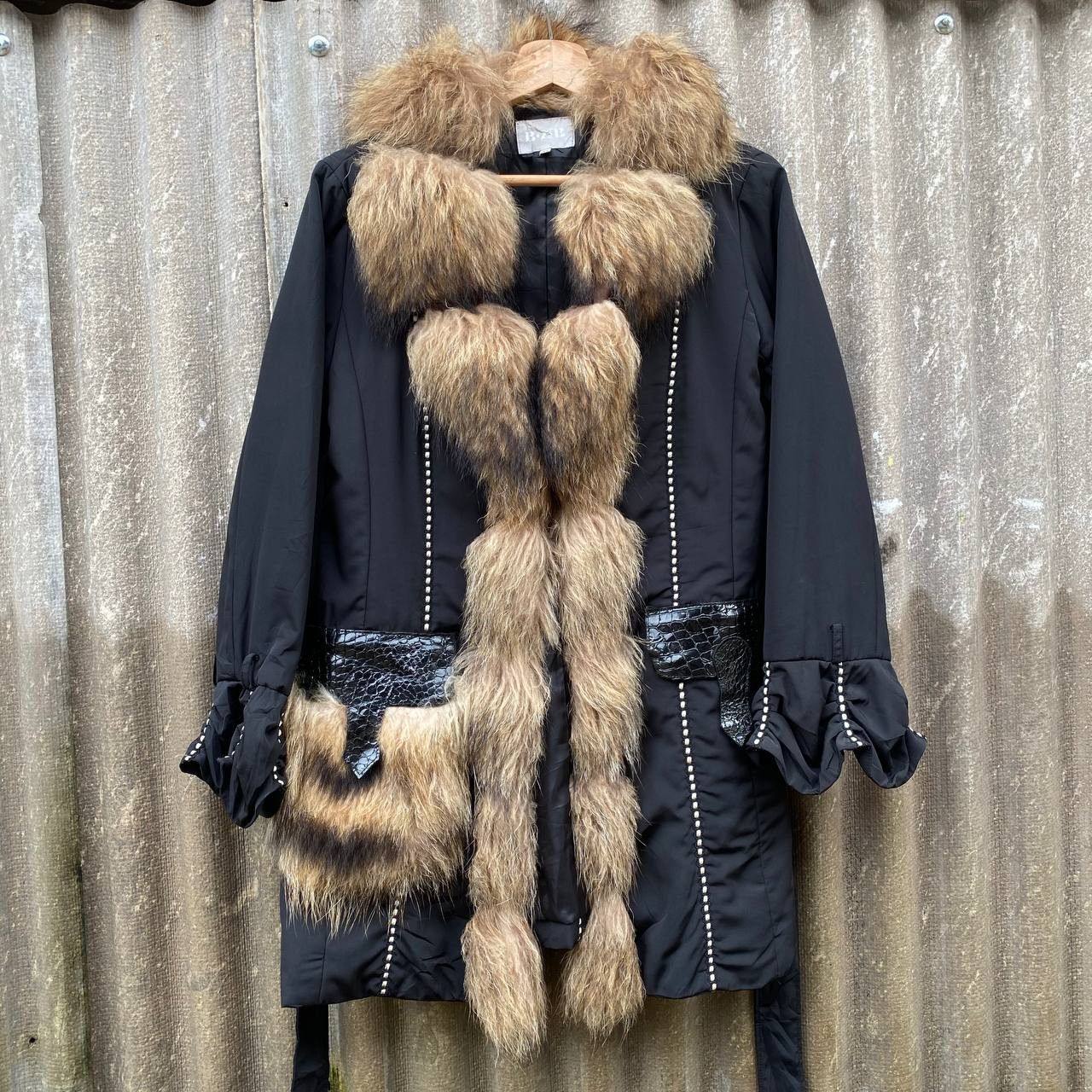 Vintage Vintage B.Z.B Fur Jacket Size M / US 6-8 / IT 42-44 - 1 Thumbnail