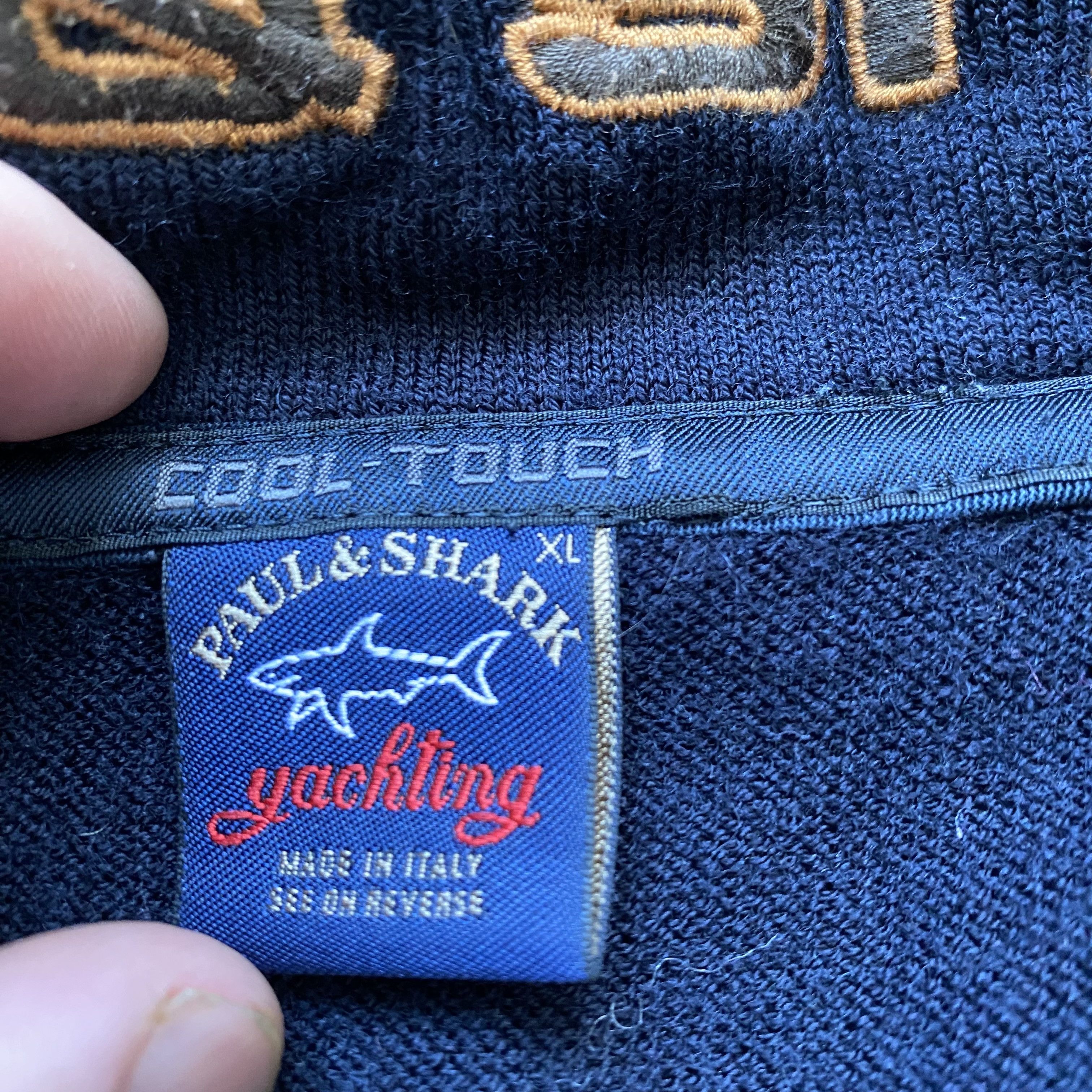 Paul & Shark Vintage Oldmoney Paul Shark Wool sweater Half Zip Size US L / EU 52-54 / 3 - 7 Thumbnail