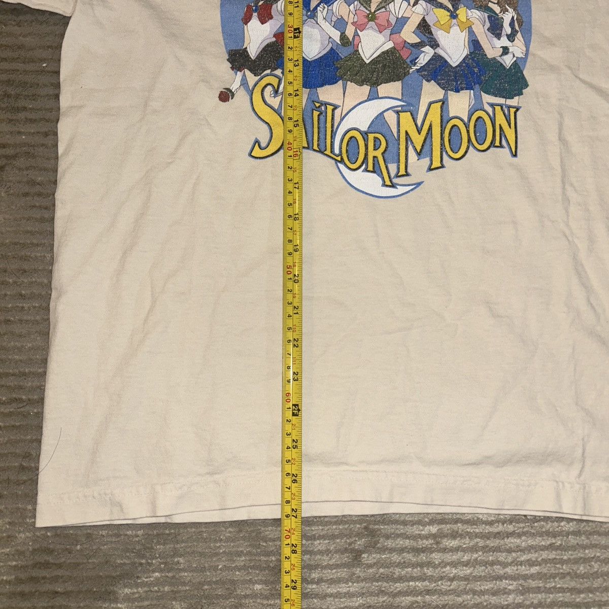 Anime Sailor Moon Anime Graphic Tee | Magical Girl | Vintage Look Size US M / EU 48-50 / 2 - 4 Thumbnail