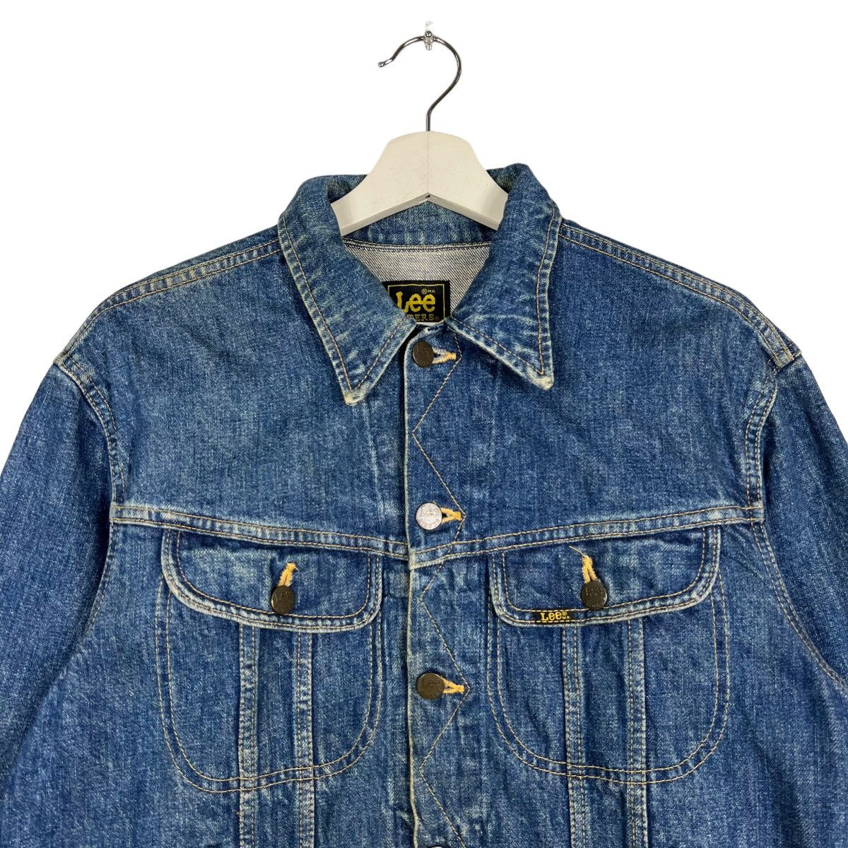 Lee 🔥 VINTAGE LEE RIDERS DENIM TRUCKER JACKET Size US L / EU 52-54 / 3 - 3 Thumbnail