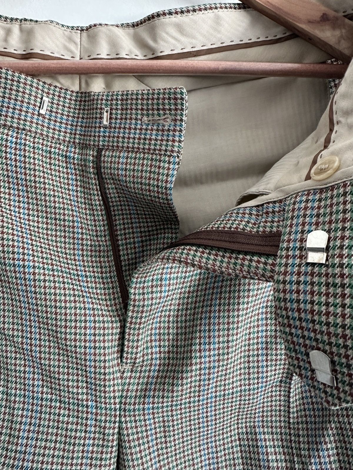 Zara Zara x Harry Lambert Taupe Brown Suit Pants - Size 40 Size US 40 / EU 56 - 3 Thumbnail