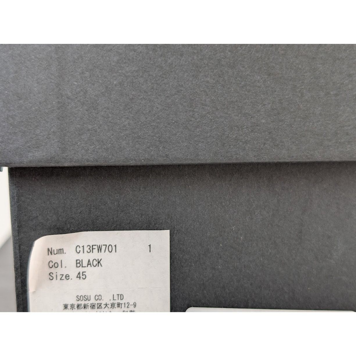 Amiri o1rshd1 Maison Mihara Yasuhiro Low-Top Sneakers in Black Size US 12 / EU 45 - 24 Thumbnail