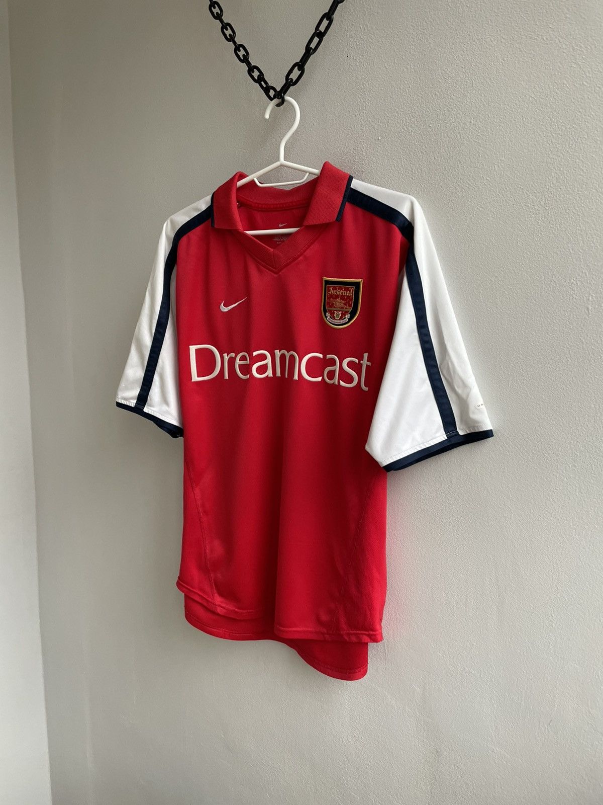 Nike Arsenal FC 2000 2001 Home Football Shirt Soccer Jersey Nike Size US S / EU 44-46 / 1 - 2 Thumbnail