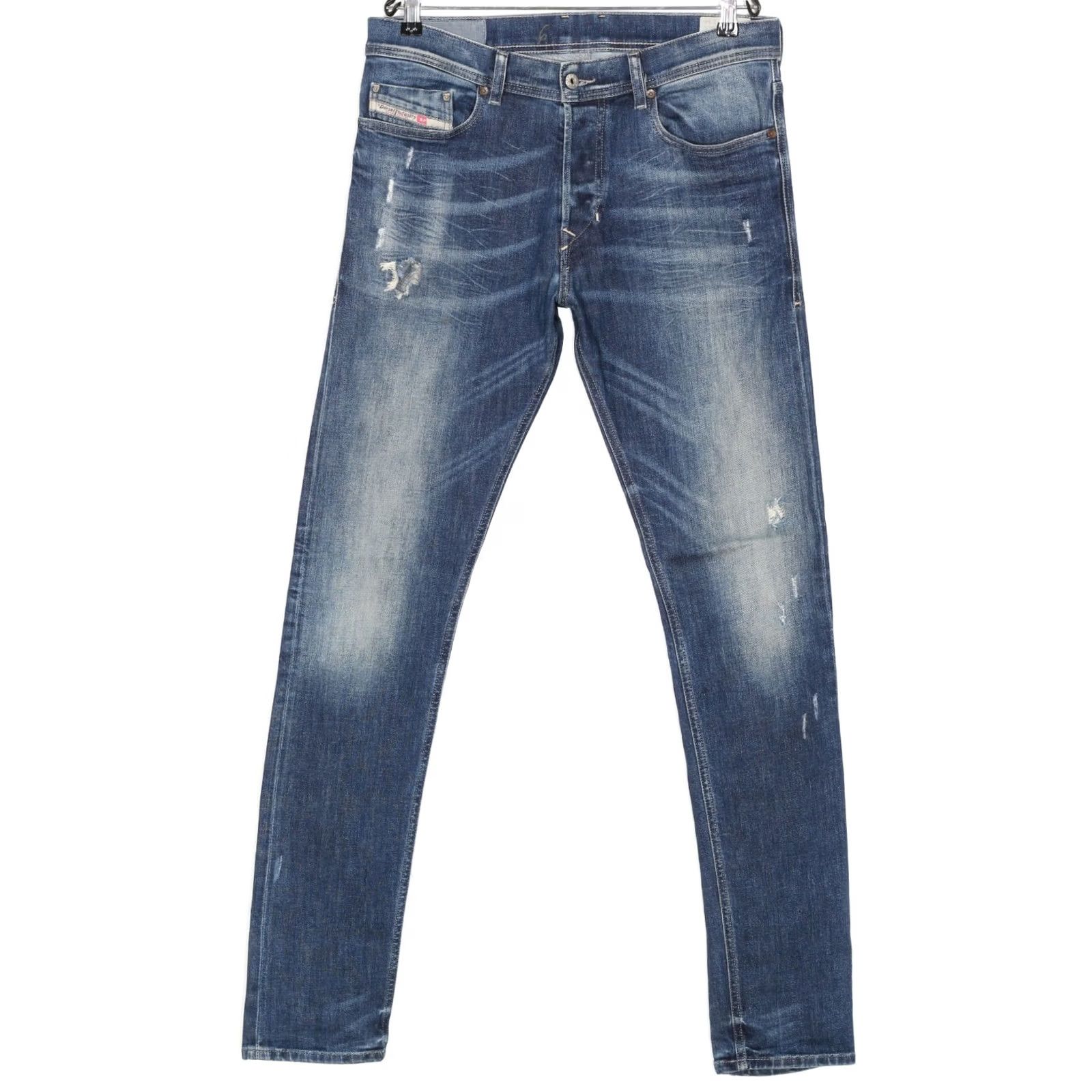 Diesel DIESEL Tepphar 0833F STRETCH Slim Carrot Jeans Men Size 32/34 W32 L34 DZ3620 Blue Medium 5-Pocket Jeans Mens Size US 32 / EU 48 - 2 Thumbnail