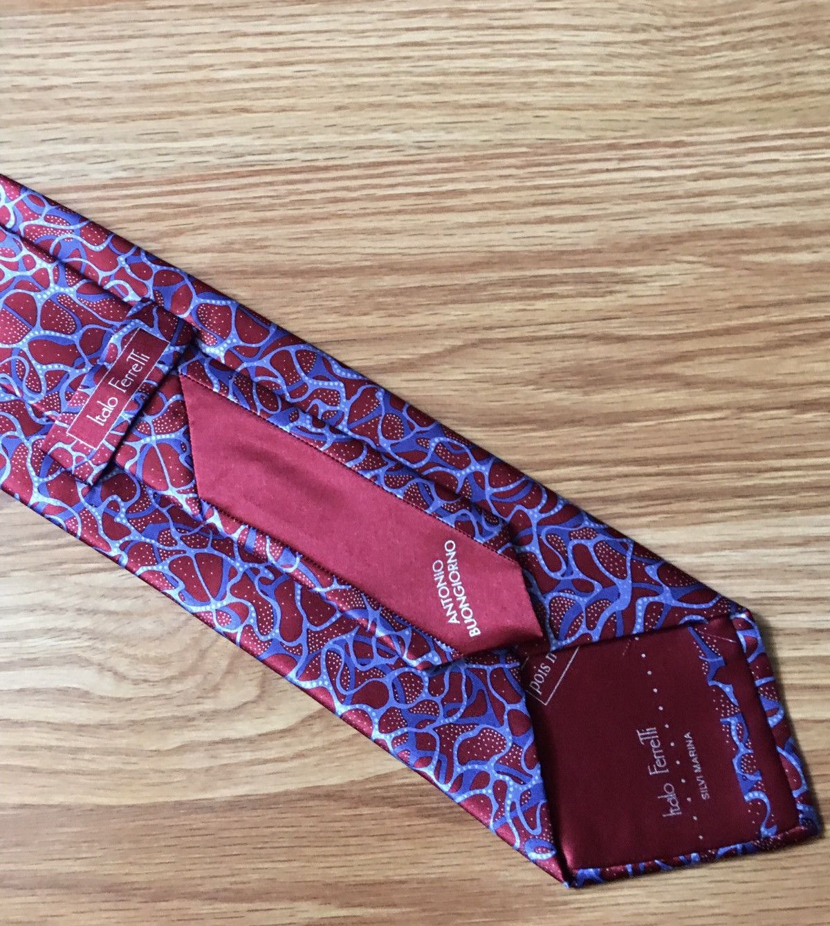 Italo Ferretti by Brioni Luxury Italy Silk Mens Tie