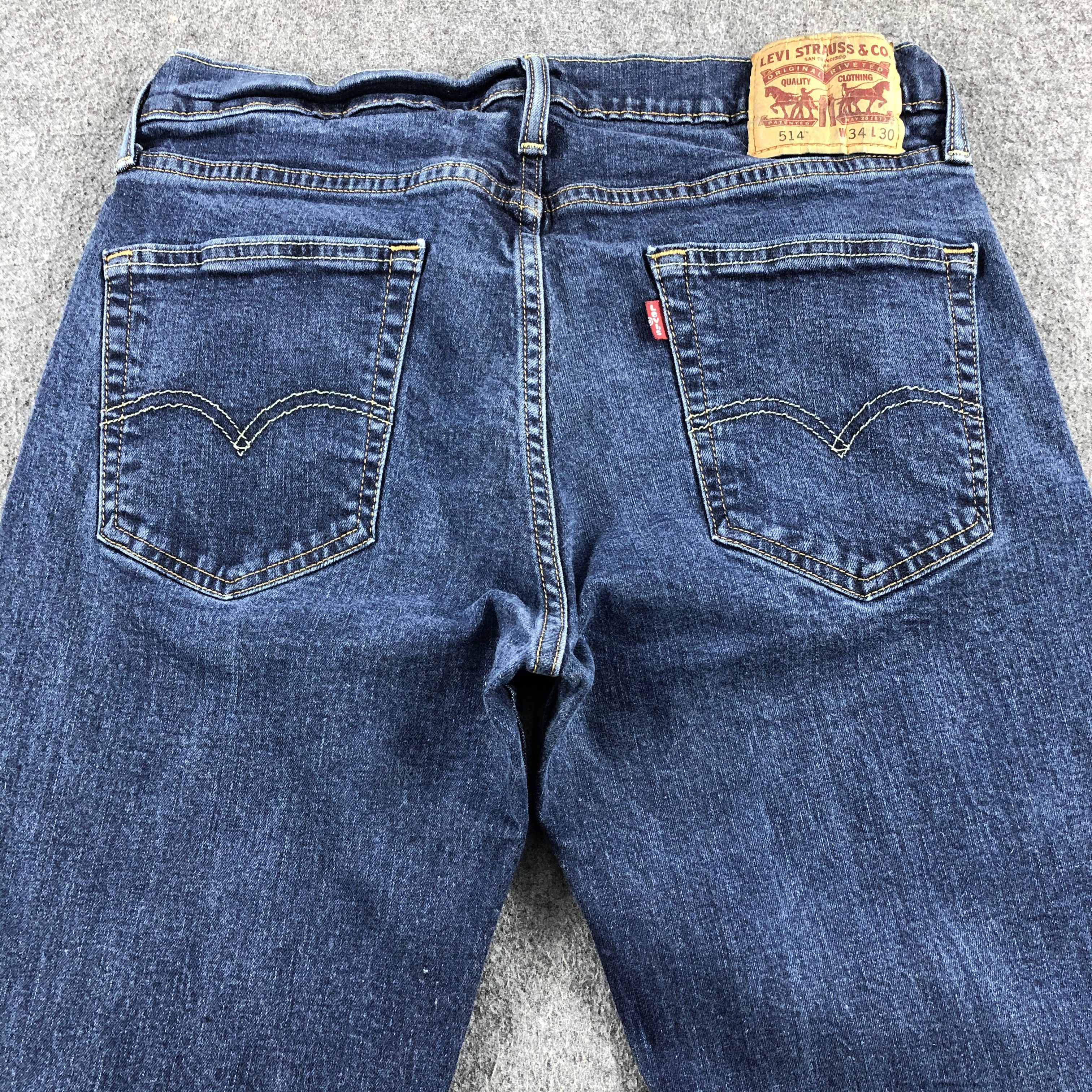 Levi's Vintage Blue Wash Levis 514 Jeans-J2234 Size US 32 / EU 48 - 4 Thumbnail
