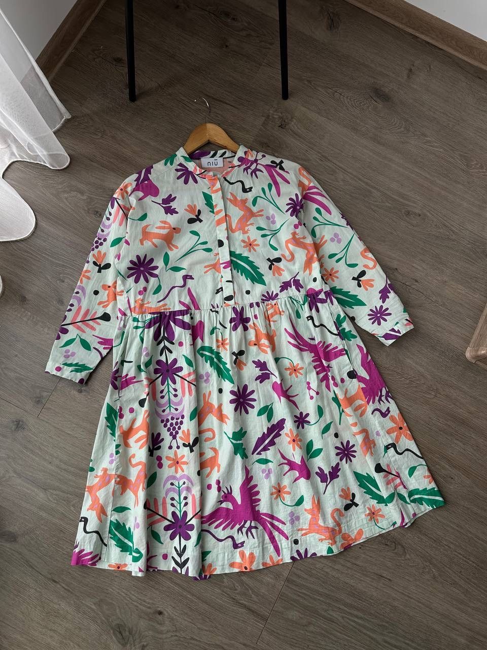 Japanese Brand × Vintage Vintage Japanese NIU Flavours Womesn Dress Size M / US 6-8 / IT 42-44 - 13 Thumbnail