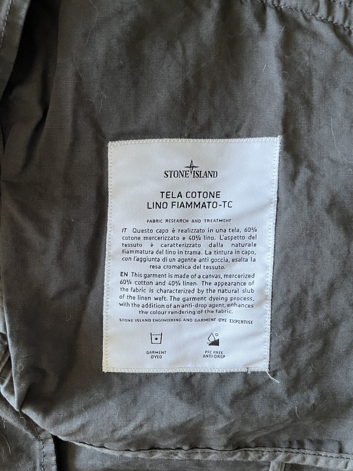 Stone Island Stone Island Tela Cotton Field Jacket Size US S / EU 44-46 / 1 - 9 Thumbnail