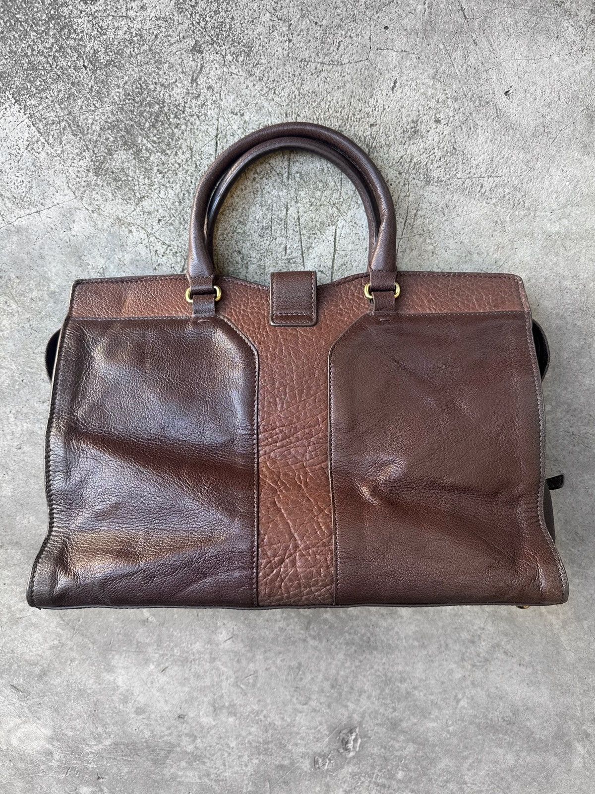 Yves Saint Laurent 2000s Chyc Hybrid Leather Tote Bag Size ONE SIZE - 3 Thumbnail