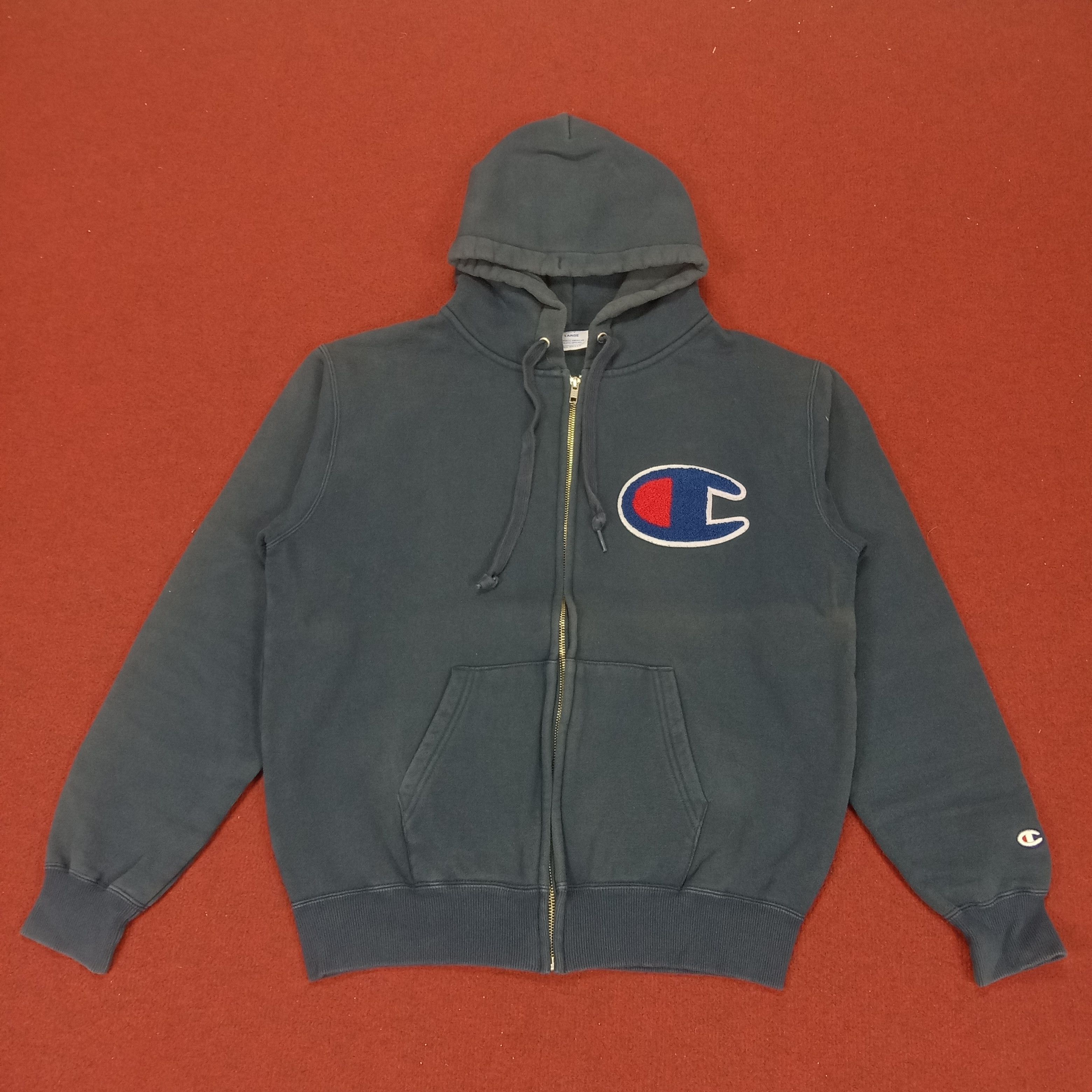 Champion × Vintage Champion Daily Streetwear Style Zipper Hoodies Size US M / EU 48-50 / 2 - 1 Thumbnail