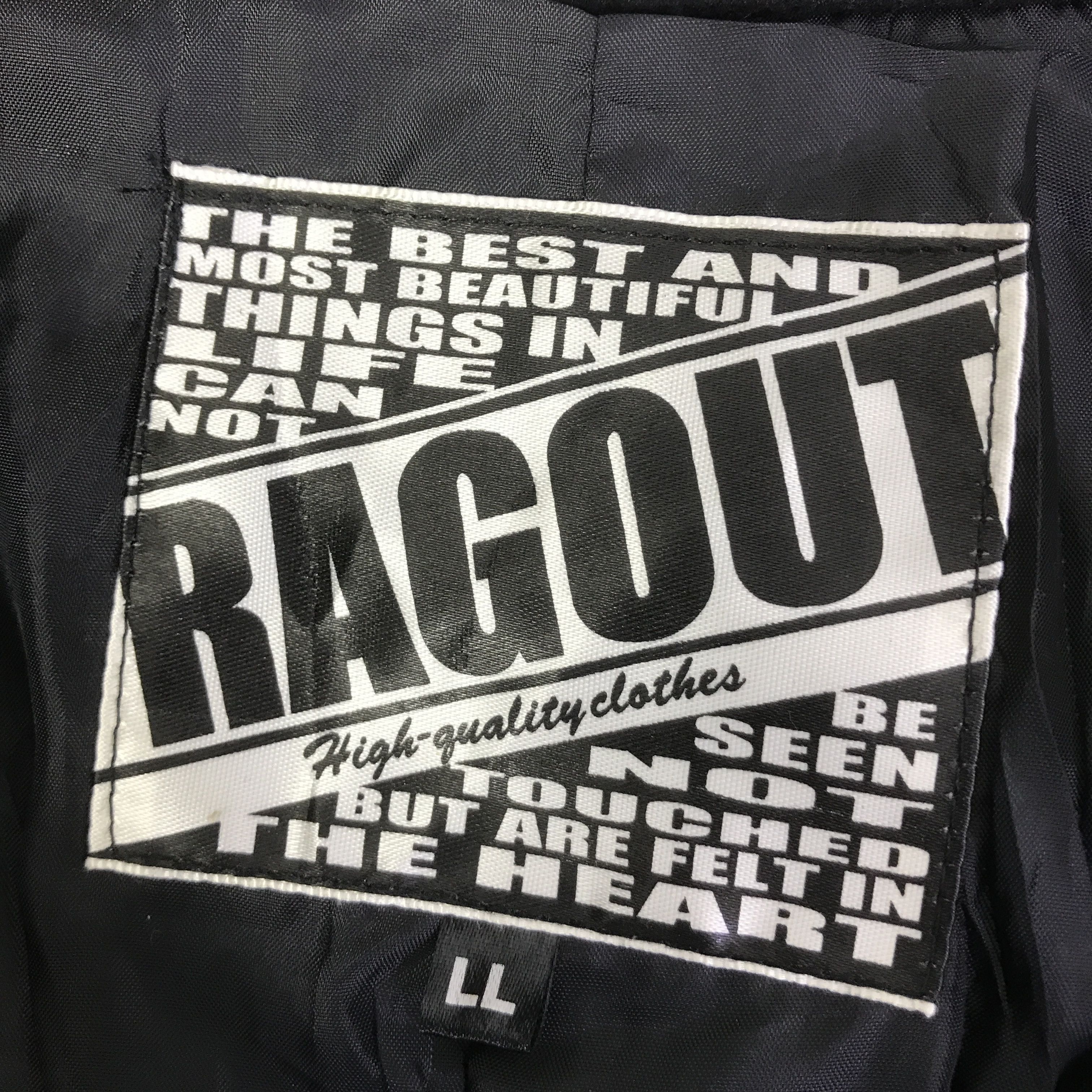 Japanese Brand ragout Double button Wool jacket japan Punk K99B14 Size US L / EU 52-54 / 3 - 9 Thumbnail