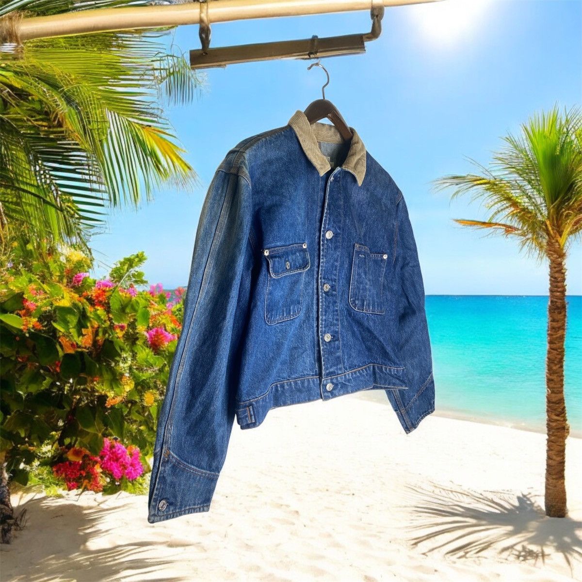 Polo Ralph Lauren Vintage Polo Ralph Lauren Denim Trucker Jacket Size US L / EU 52-54 / 3 - 4 Thumbnail