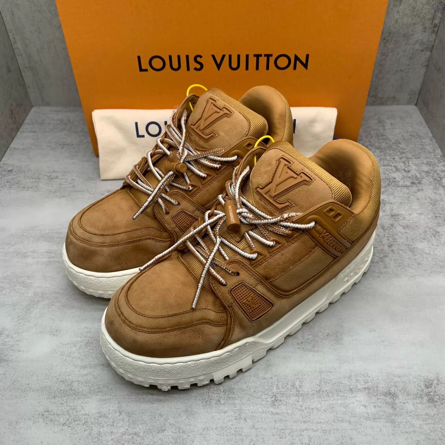 Louis Vuitton LV Trainer Maxi Brown 40 EU 95 New Size US 7 / EU 40 - 1 Thumbnail