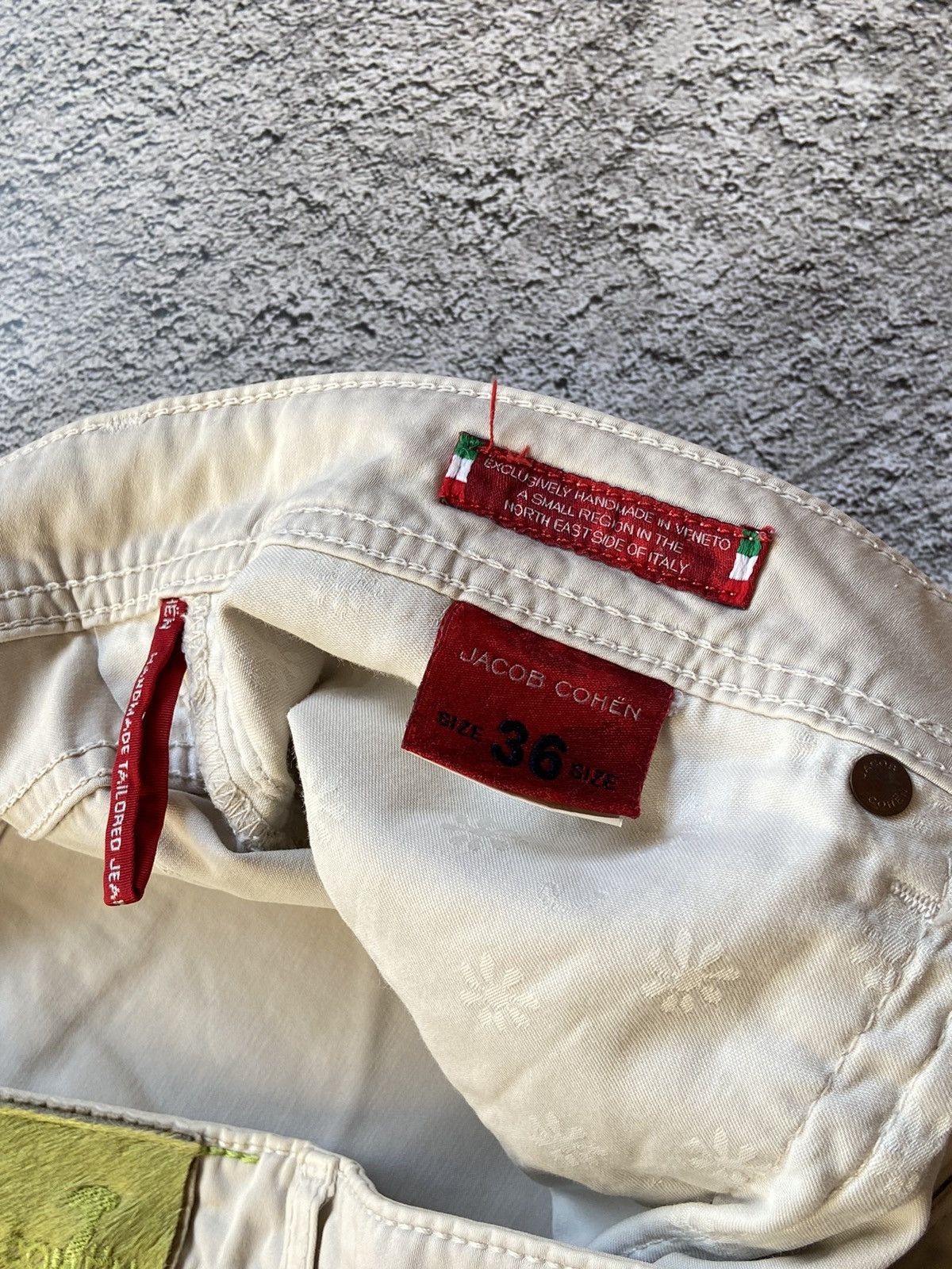 Jacob Cohen × Vintage Vintage Jacob Cohen Pants Made In Italy Size US 36 / EU 52 - 10 Thumbnail