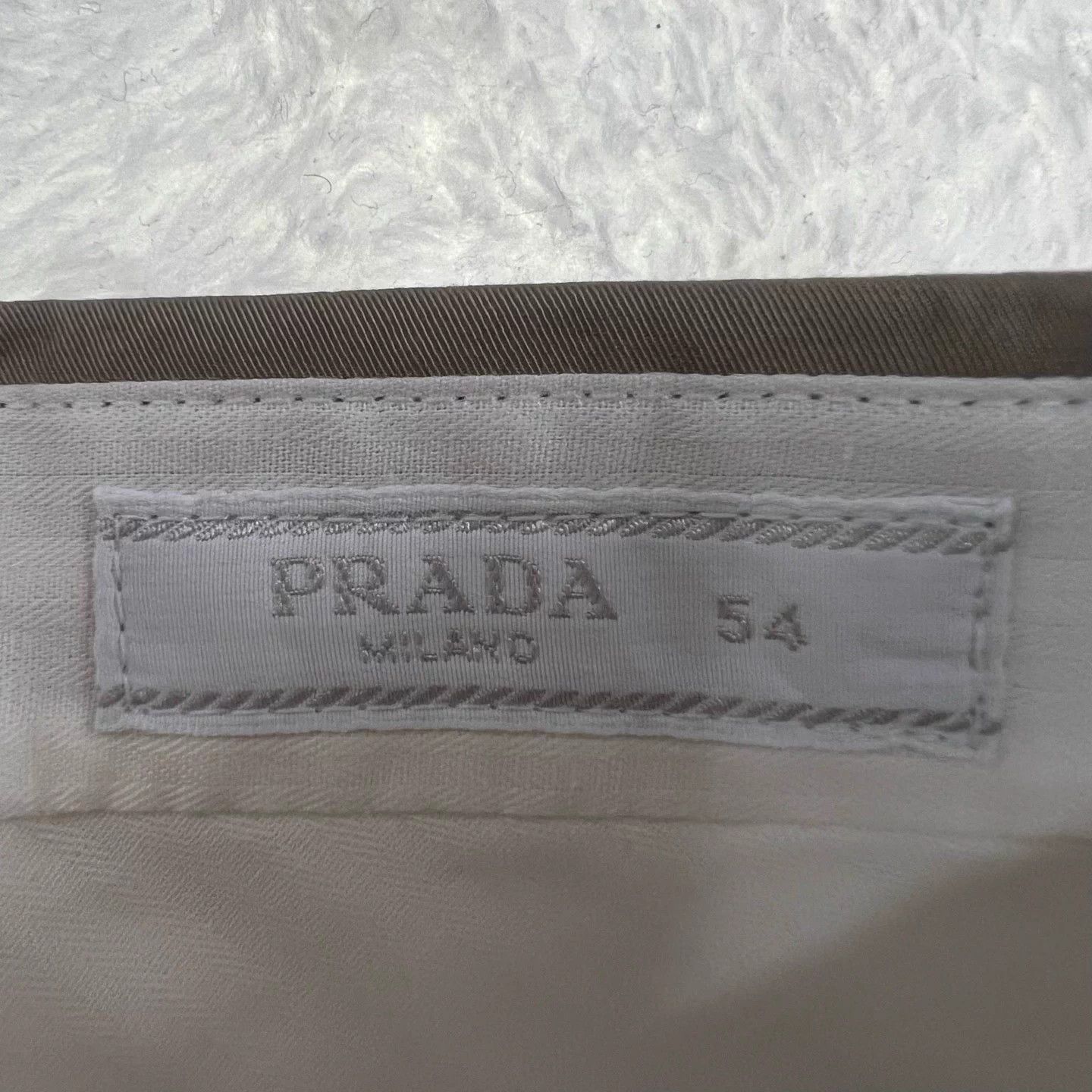 Prada PRADA beige tailored trousers IT54 new Size US 38 / EU 54 - 4 Thumbnail