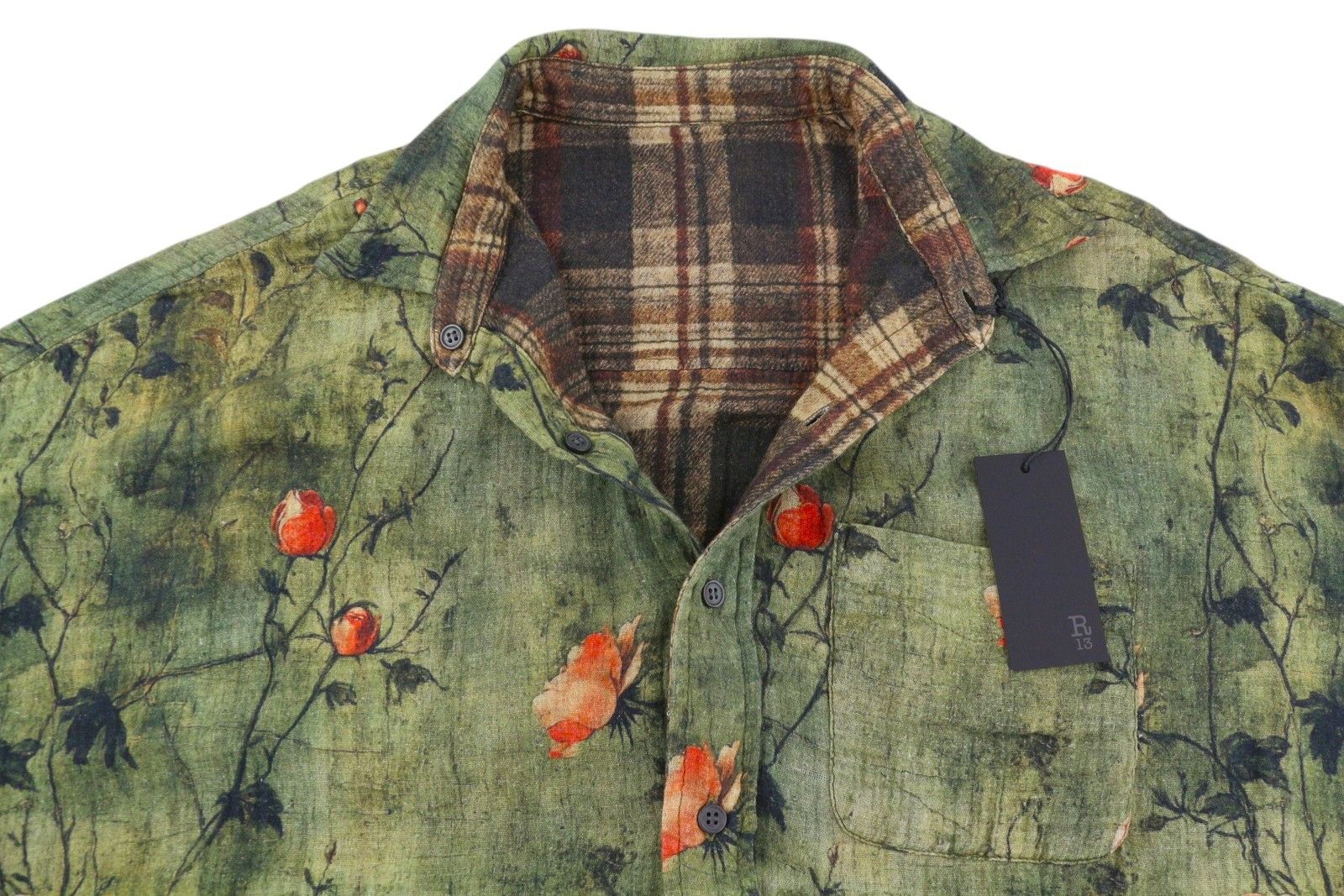 R13 REVERSIBLE JUMBO M/L Pattern RRP899 86557 Size M / US 6-8 / IT 42-44 - 8 Thumbnail